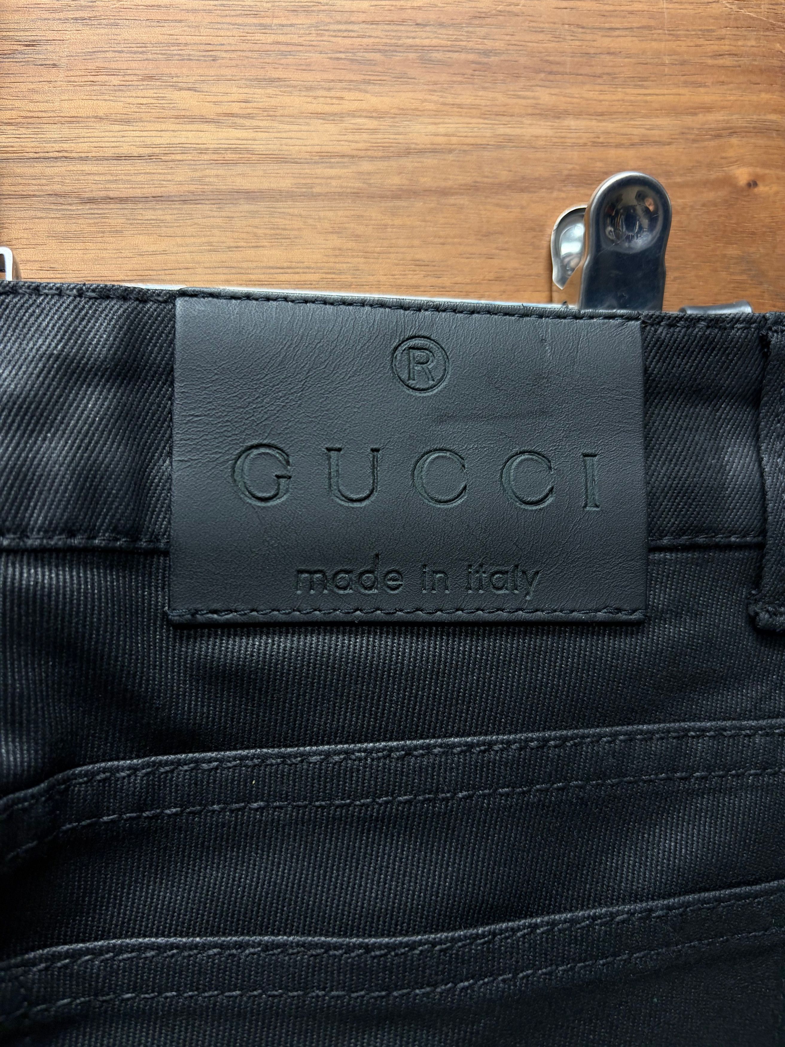 Gucci Gucci by Tom Ford Waxed Black Low Rise Skinny Jeans Size 25" / US 0 / IT 36 - 5 Thumbnail