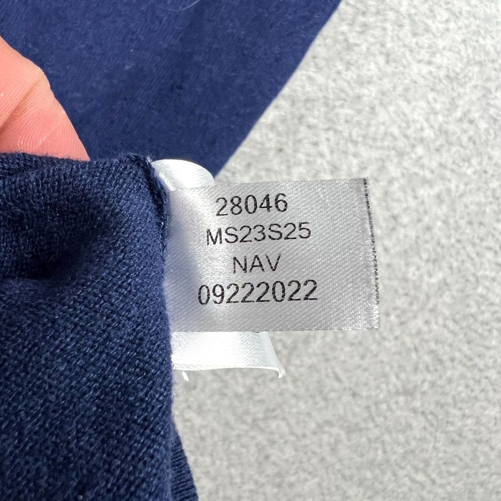 Peter Millar Peter Millar Golf Crest Quarter Zip Sweater Knit Pullover Large Mens Blue Size US L / EU 52-54 / 3 - 5 Thumbnail