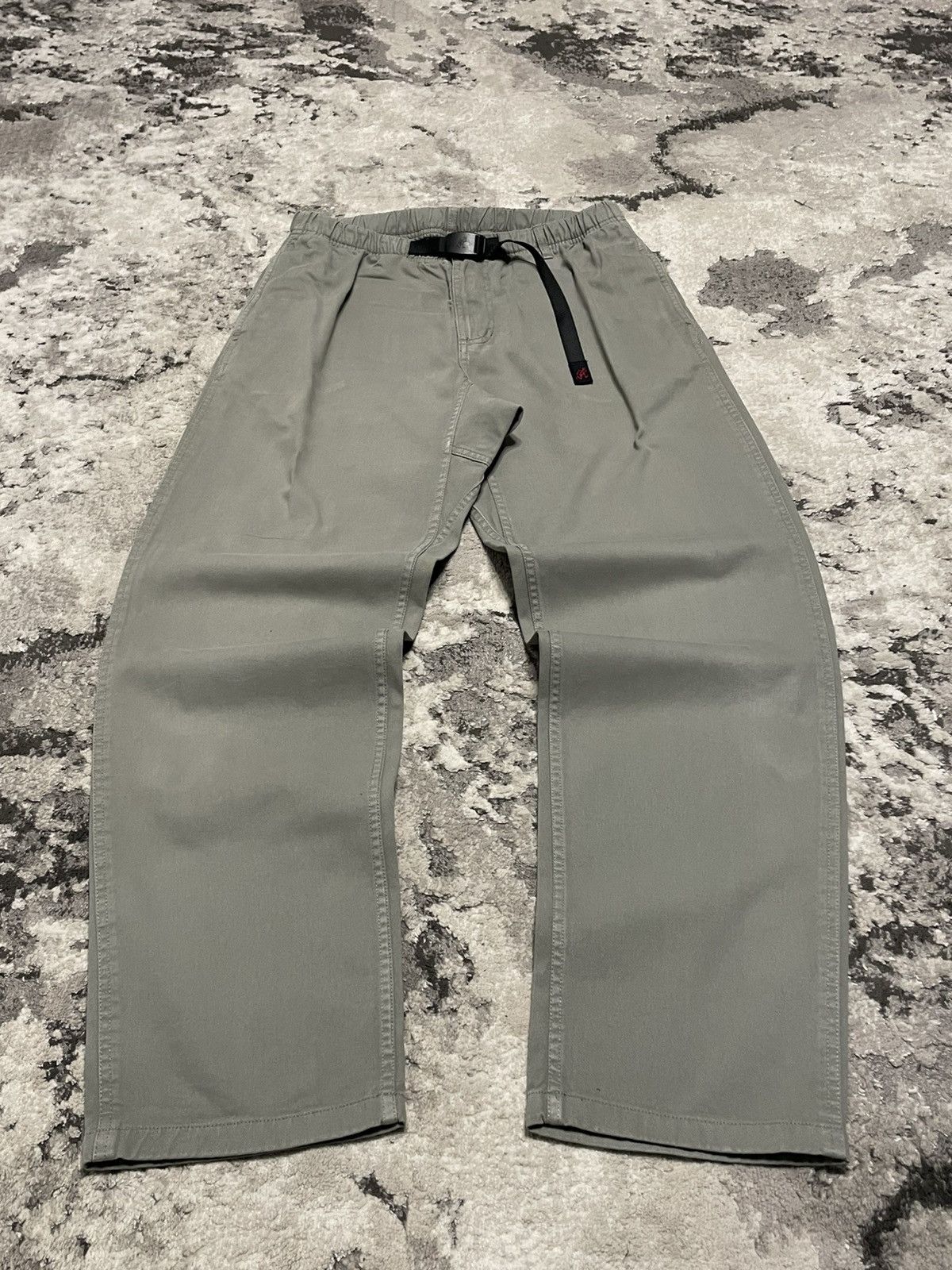 Gramicci Vintage Grammici Belted Wide Leg Gray Pants Junya Miyake Y3 Size US 34 / EU 50 - 4 Thumbnail