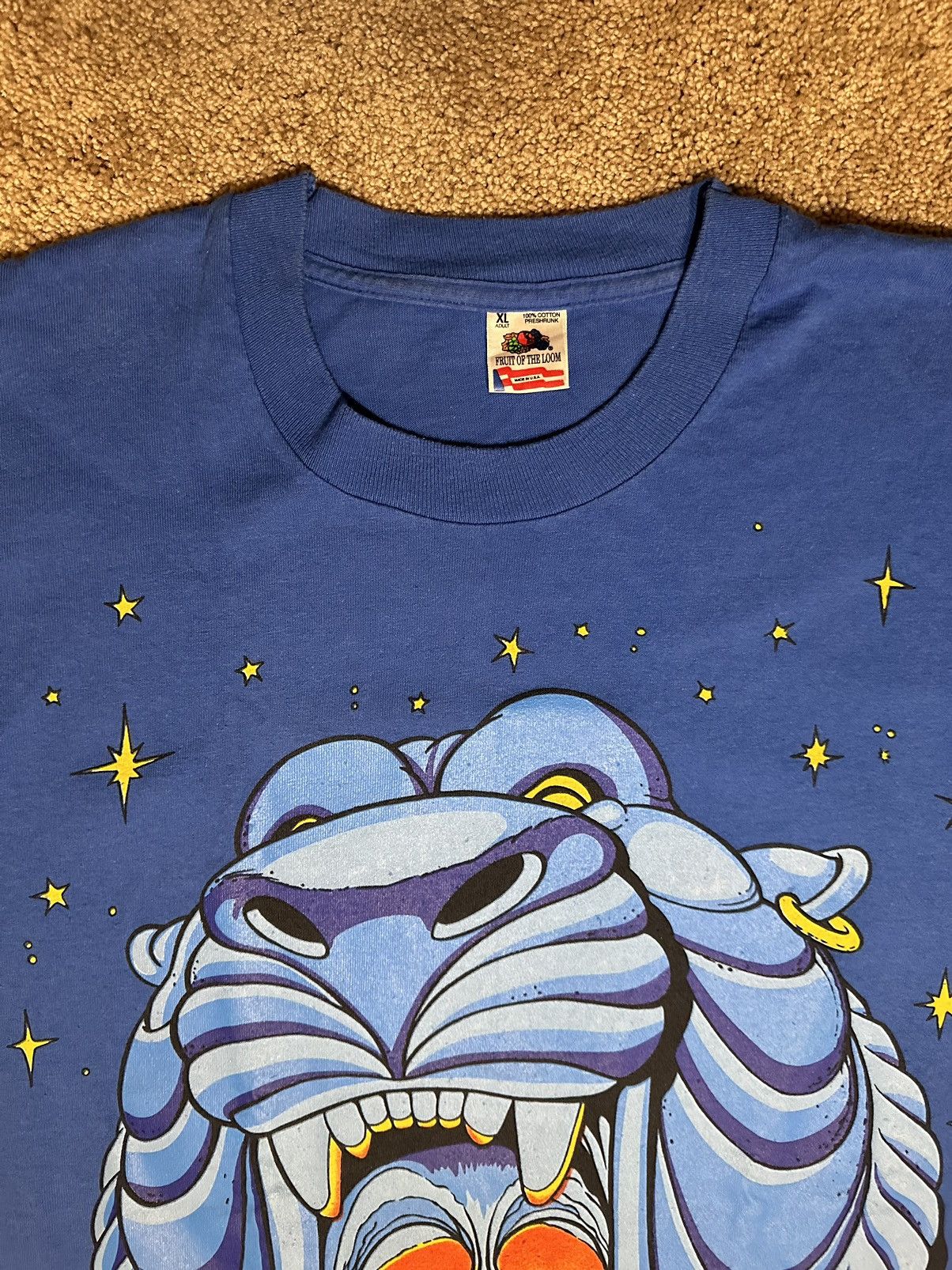 Disney Vintage 90s Disney Aladdin Cave Of Wonders Movie Promo T Size US XL / EU 56 / 4 - 3 Thumbnail