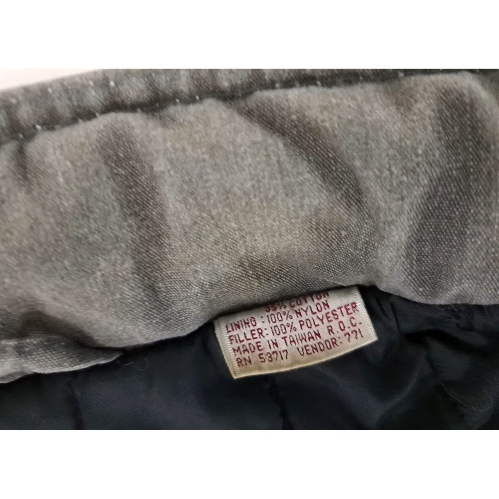 Vintage VINTAGE Chess King Bomber Jacket Gray 80s Full Zip Insulated Mid-Length Men L Size US L / EU 52-54 / 3 - 3 Thumbnail