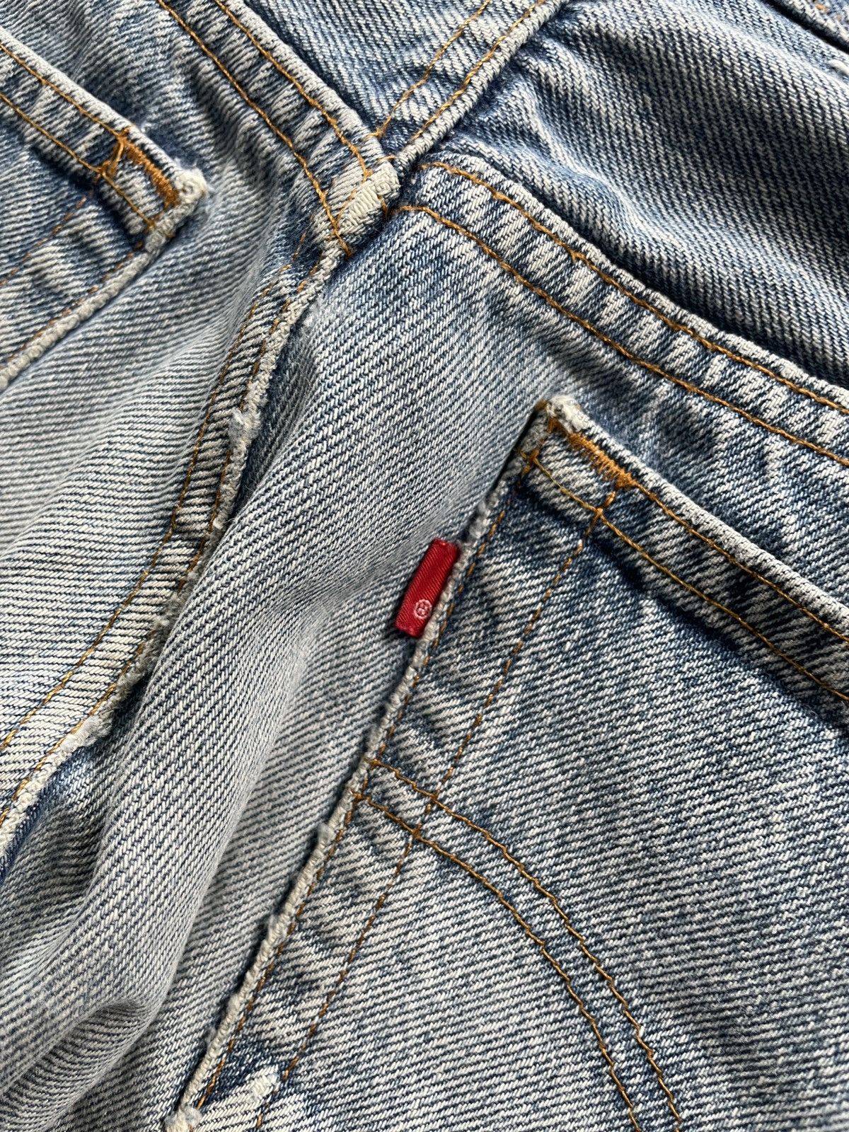 Levi's × Levi's Vintage Clothing × Vintage Crazy Vintage 501 Distressed Denim Size US 30 / EU 46 - 13 Thumbnail
