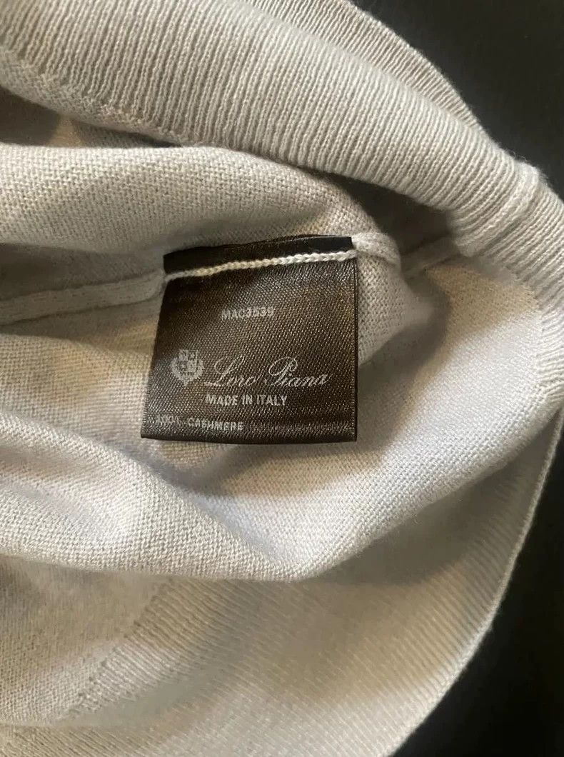 Loro Piana LORO PIANA Lady's cashmere sweater Size L / US 10 / IT 46 - 5 Thumbnail