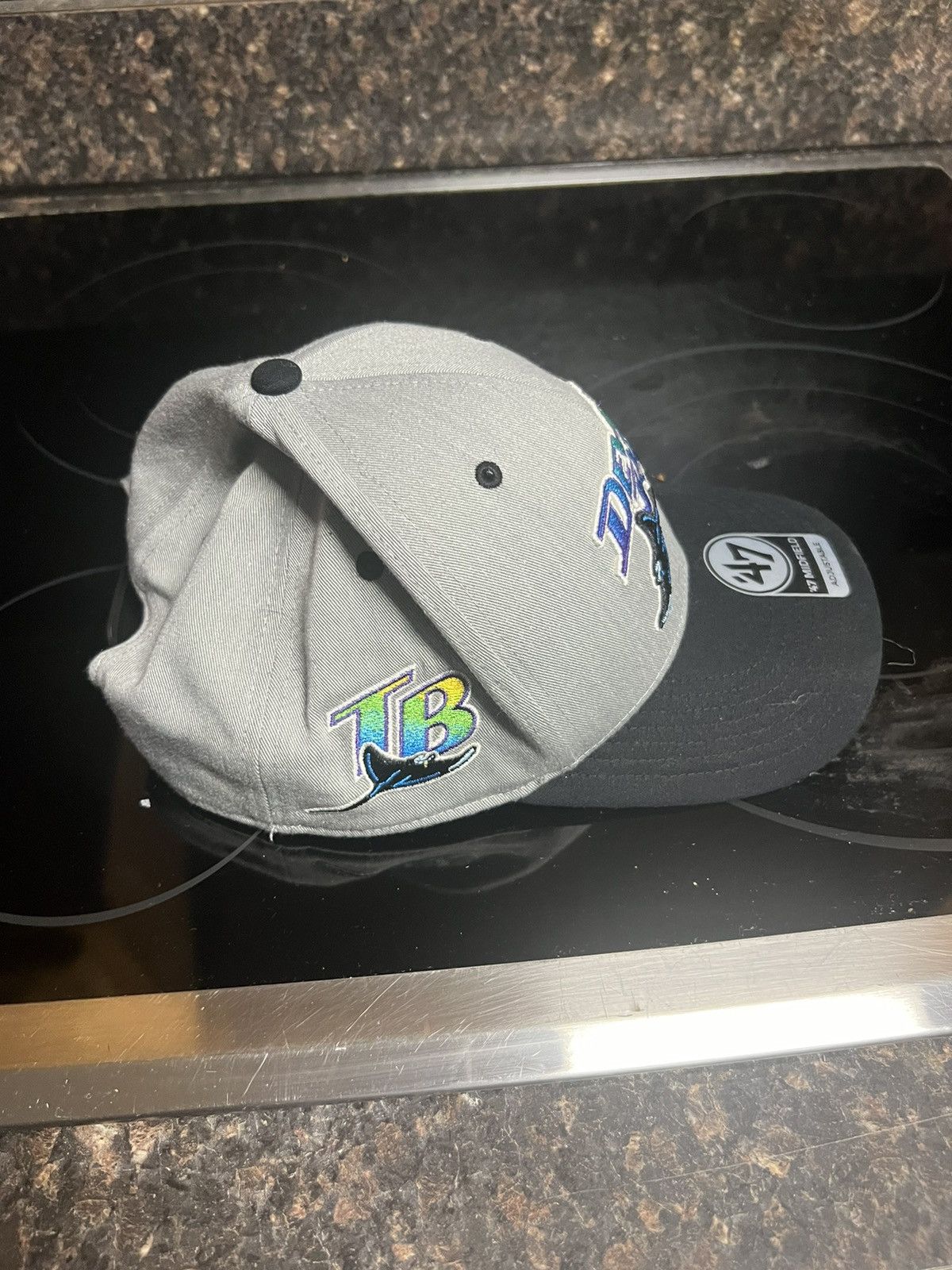Cooperstown Collection × MLB Tampa Bay Devil Rays Cooperstown Collection Adjustable Hat Size ONE SIZE - 5 Thumbnail