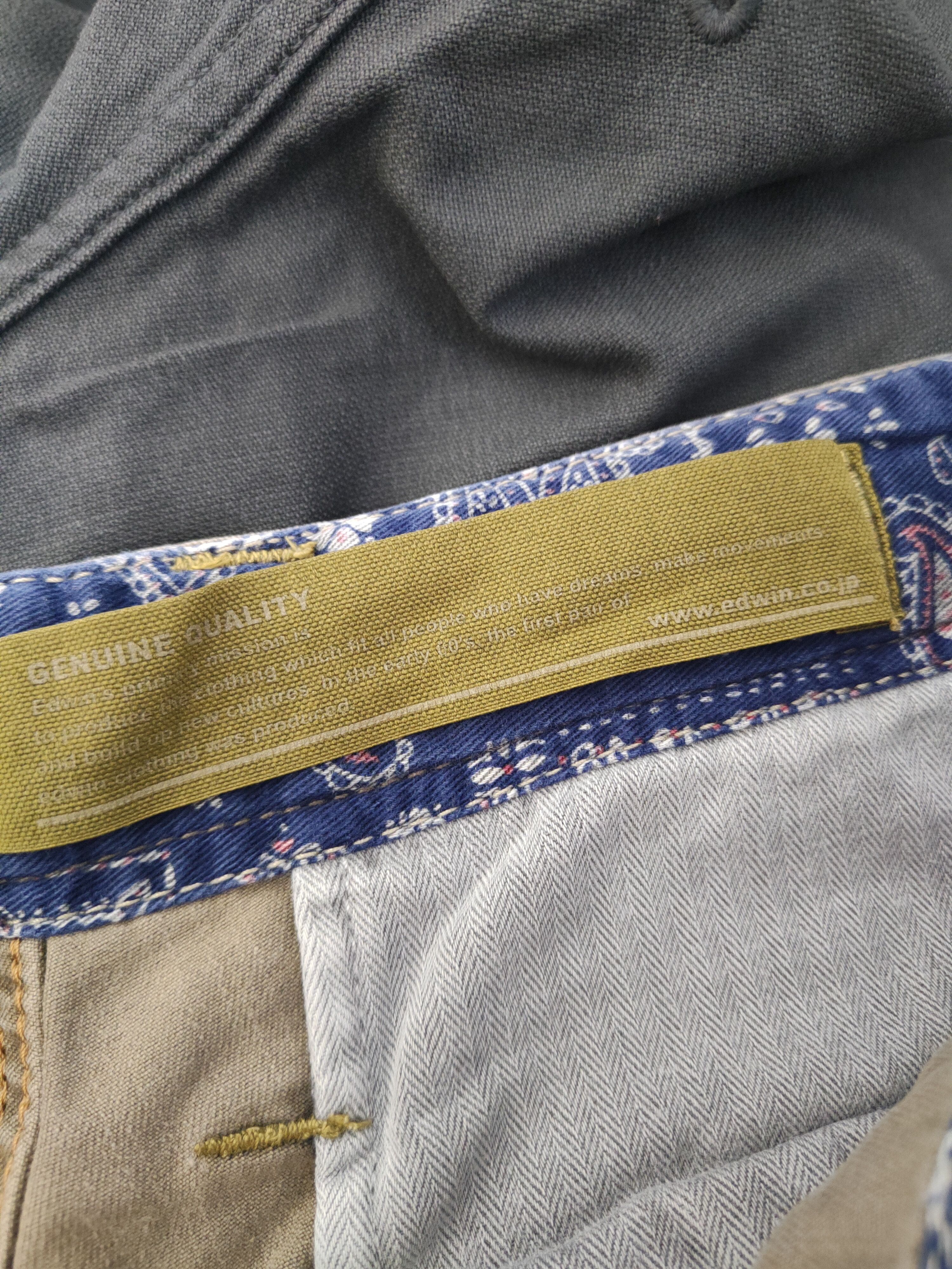 Edwin DLL Edwin Beige Multipocket Tactical Cargo Pants #722 Size US 33 - 14 Thumbnail