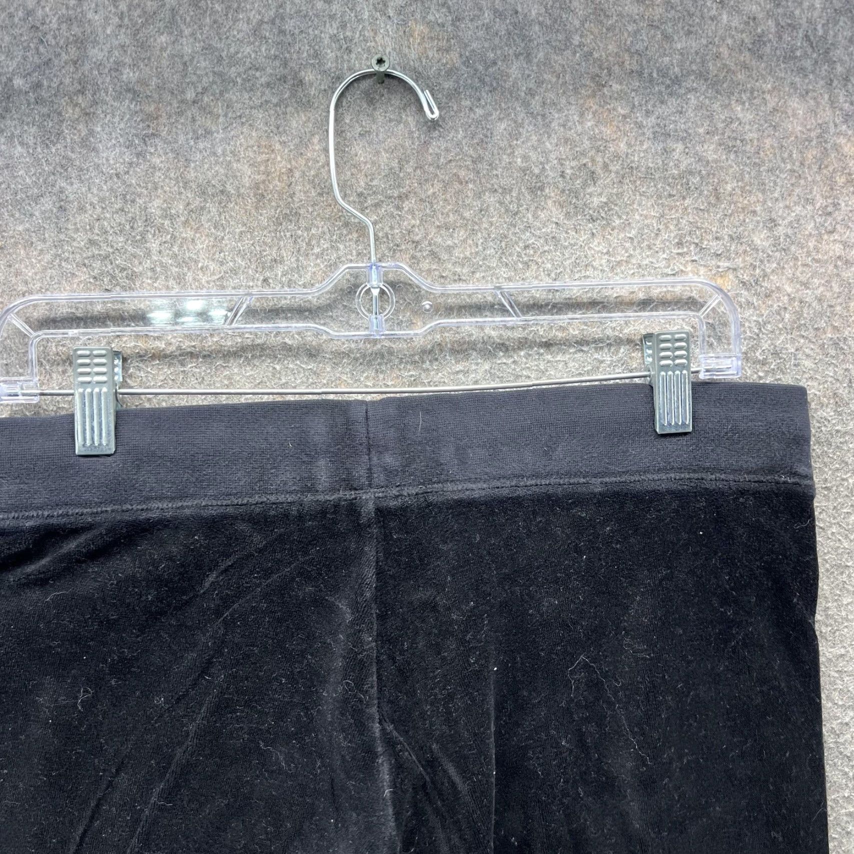 Juicy Couture VINTAGE Juicy Couture Sweatpants Womens Medium Black Velour Wide Leg Side Logo Pants Size 32" / US 10 / IT 46 - 6 Thumbnail