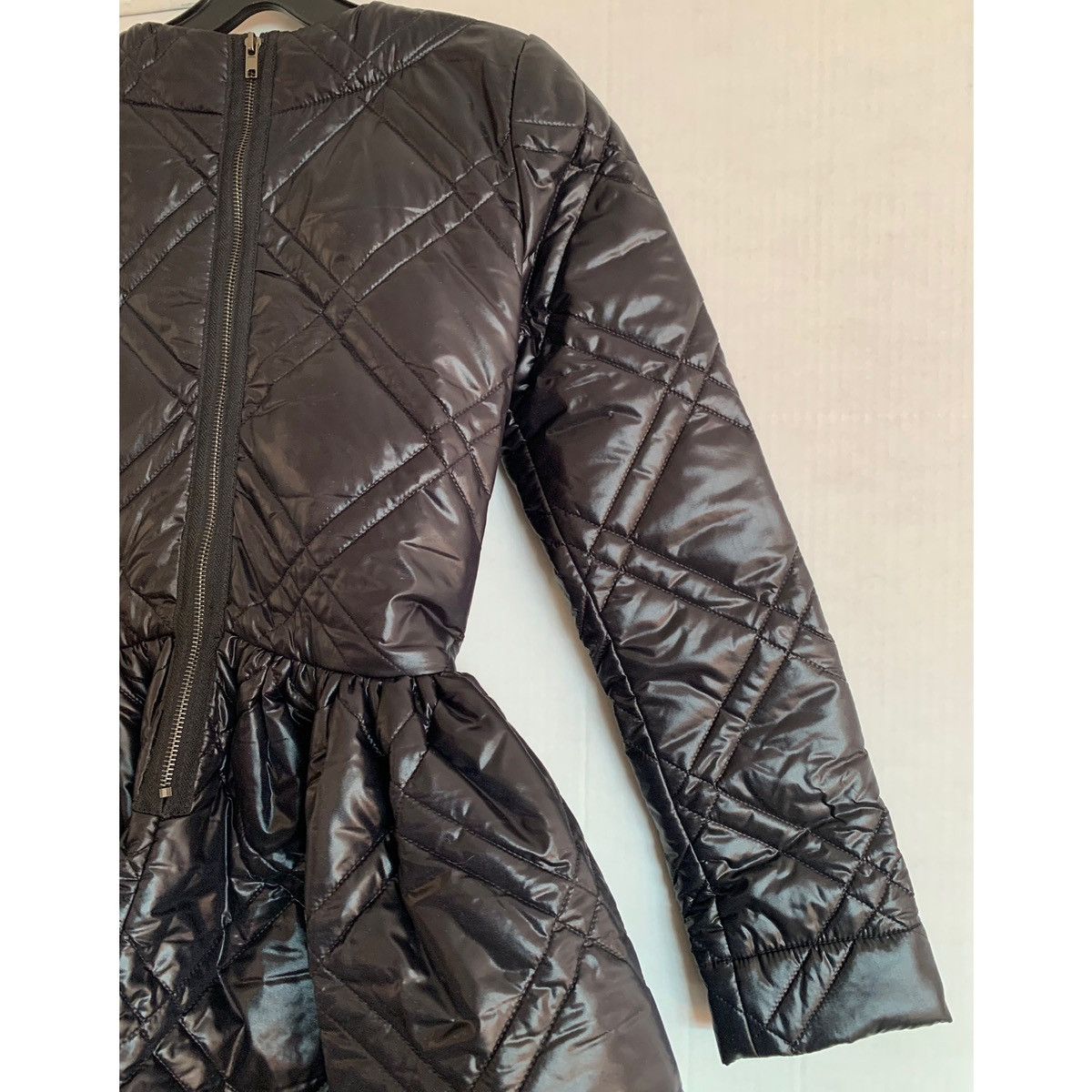 Other LUXTON BLACK QUILTED PUFFER MID DRESS Size M / US 6-8 / IT 42-44 - 8 Thumbnail