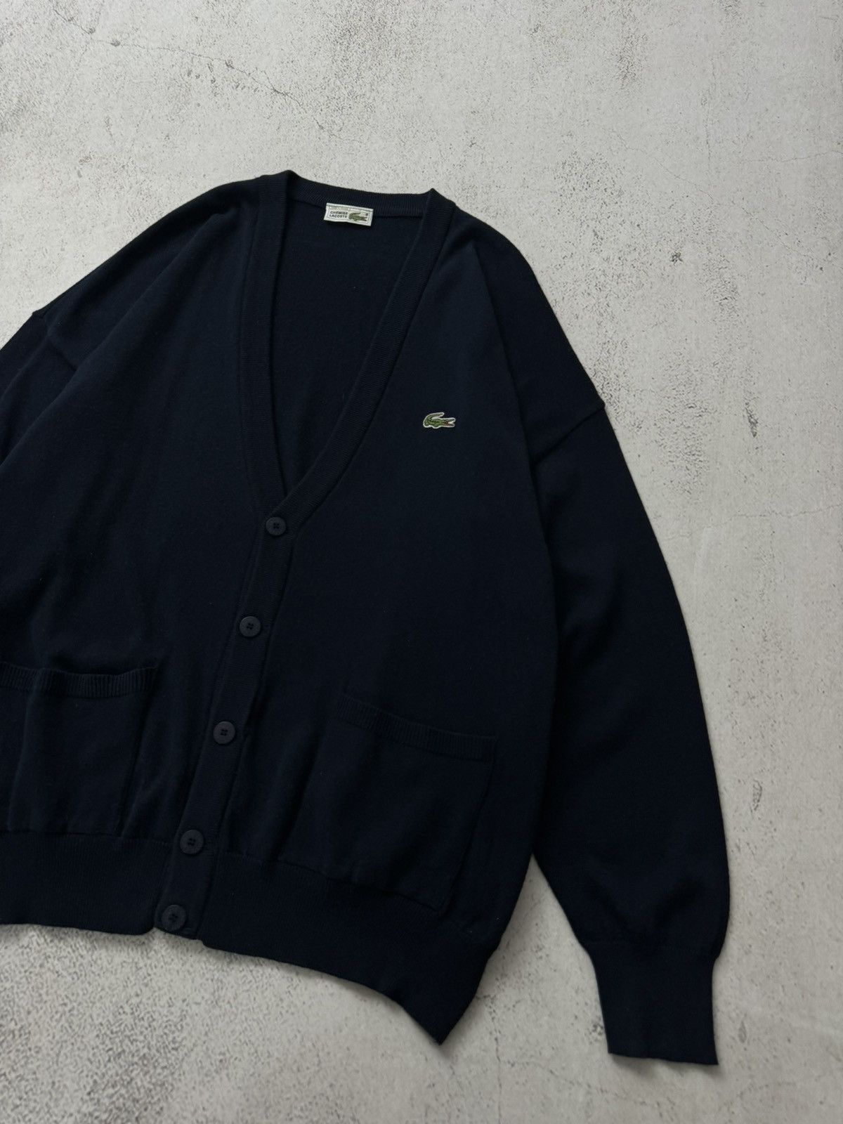 Lacoste × Supreme Supreme Lacoste stripe cardigan | Grailed