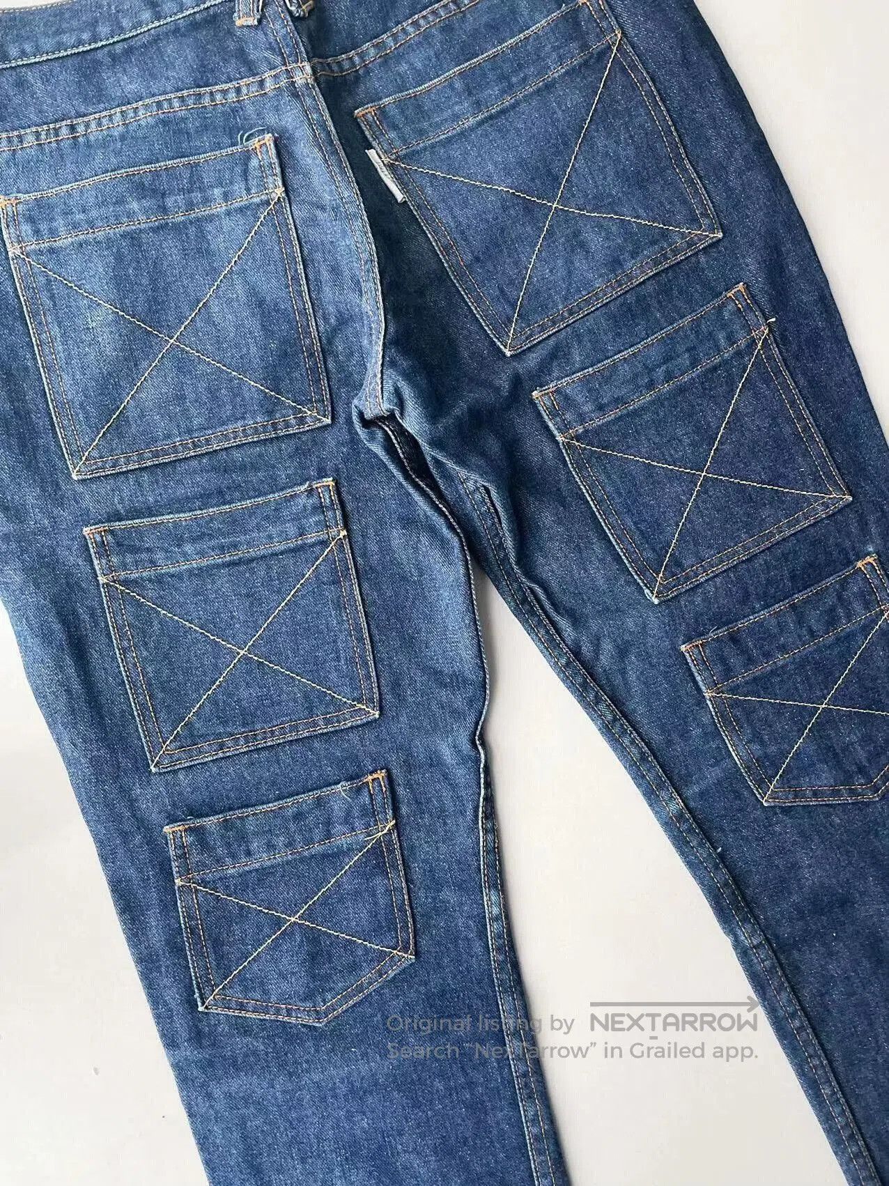 20471120 Vintage Six-Pocket Denim Pants. Size US 32 / EU 48 - 3 Thumbnail