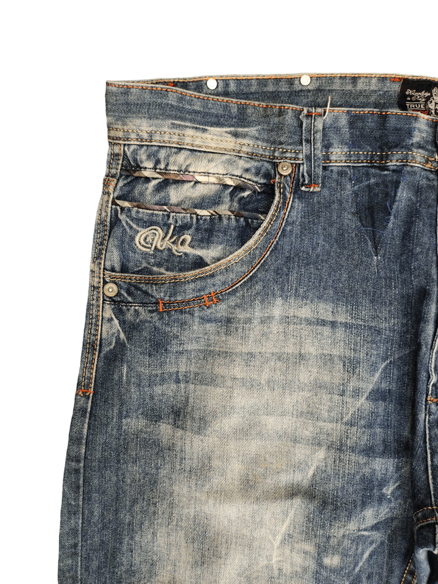 Akademiks Baggy Jeans Akademiks Lot 009 Denim Wide Loose Leg Jnco Size US 40 / EU 56 - 4 Thumbnail