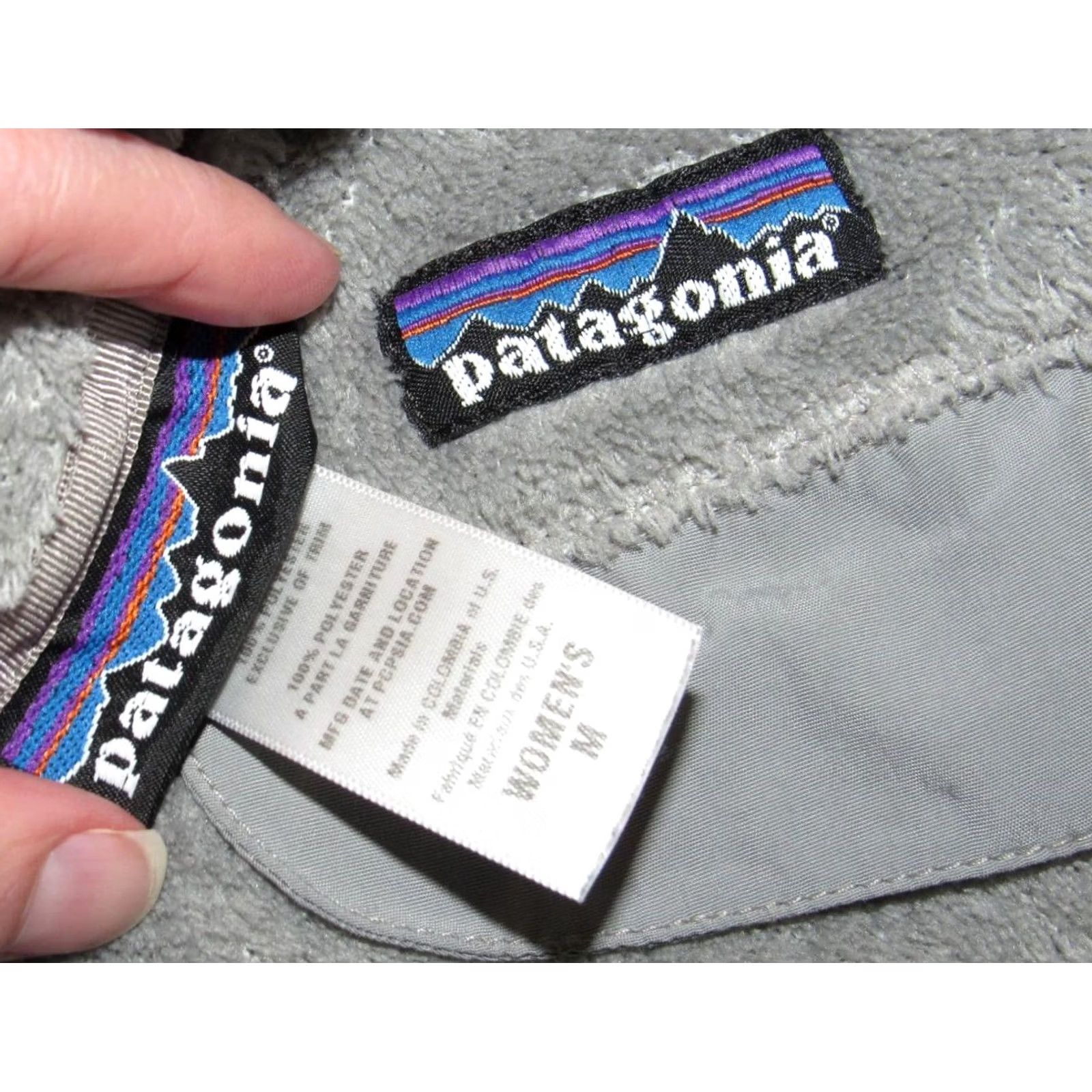 Patagonia PATAGONIA Grey Re Tool Snap T Fleece Jacket Medium M Women Size M / US 6-8 / IT 42-44 - 3 Thumbnail