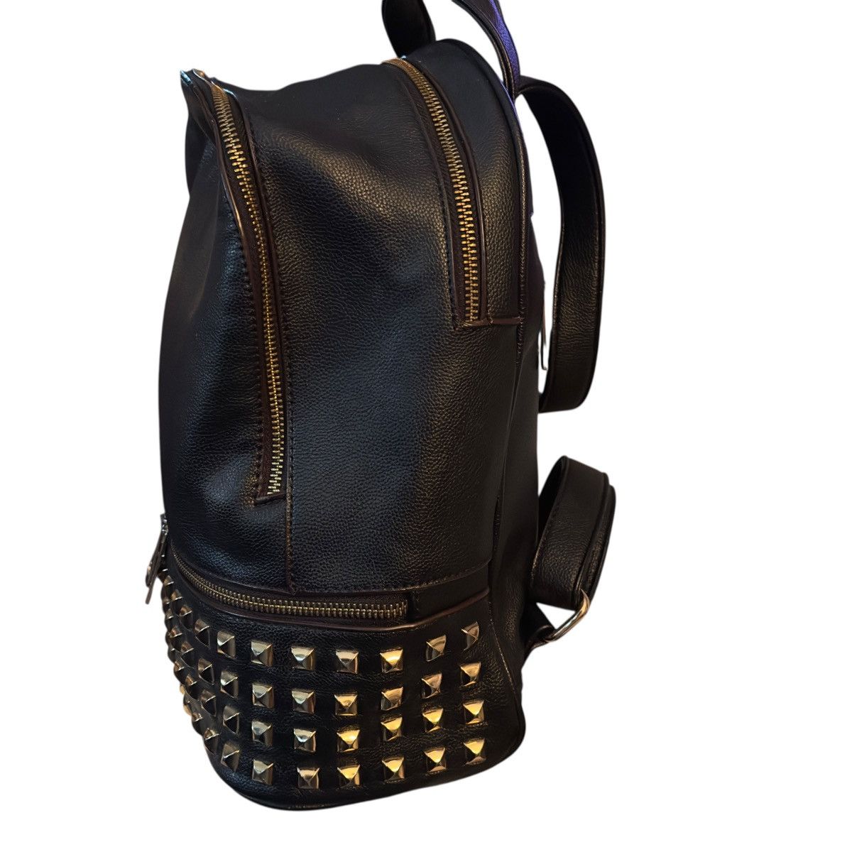 Other Black gold studded backpack bag Size ONE SIZE - 2 Thumbnail