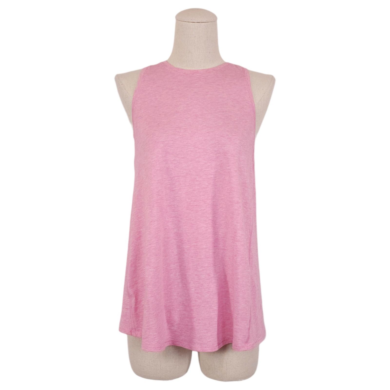 Lululemon Lululemon All Tied Up Tank Heathered Vintage Pink Sz 4/Small Size S / US 4 / IT 40 - 1 Thumbnail