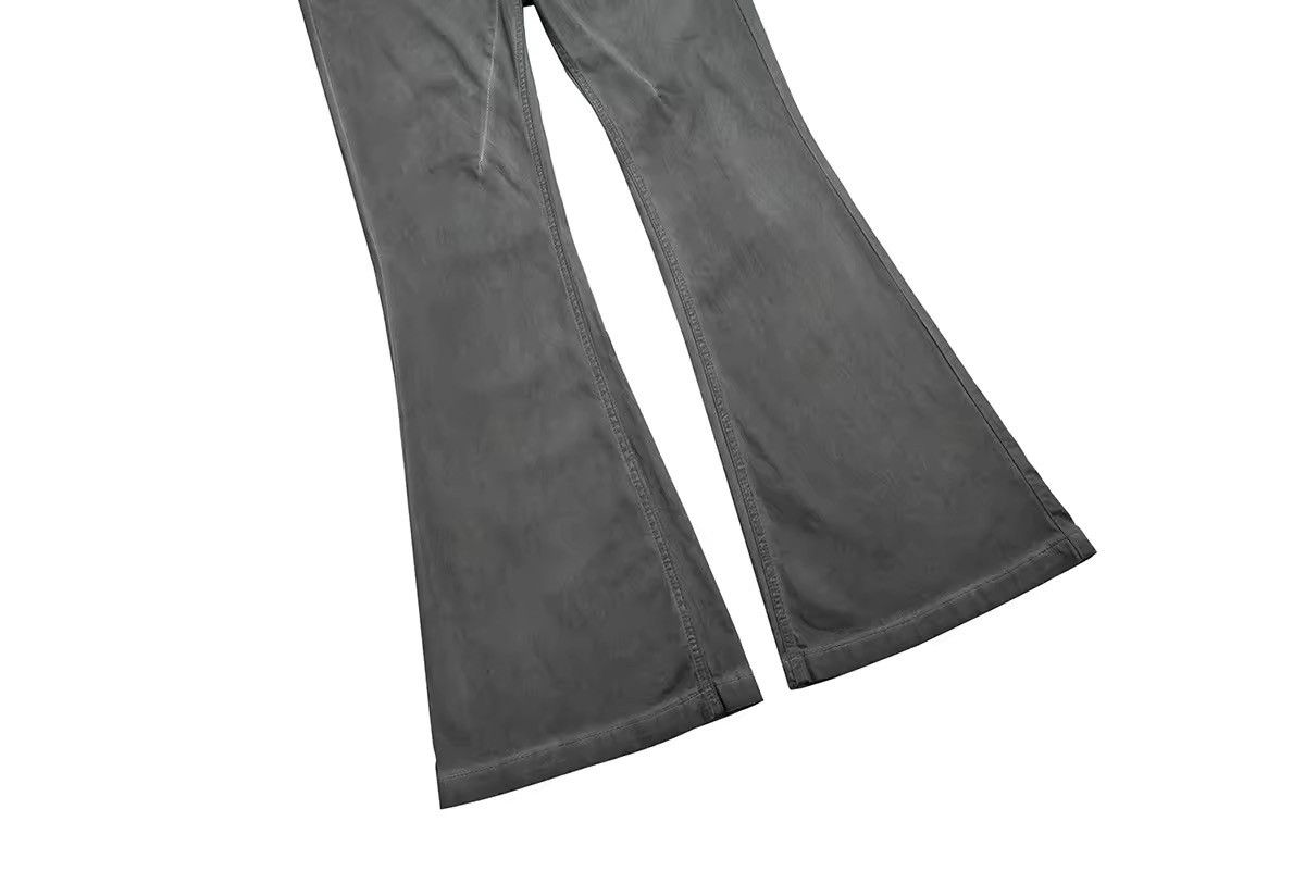 Jean Distressed grey flared straight baggy design jeans Size US 33 - 5 Thumbnail