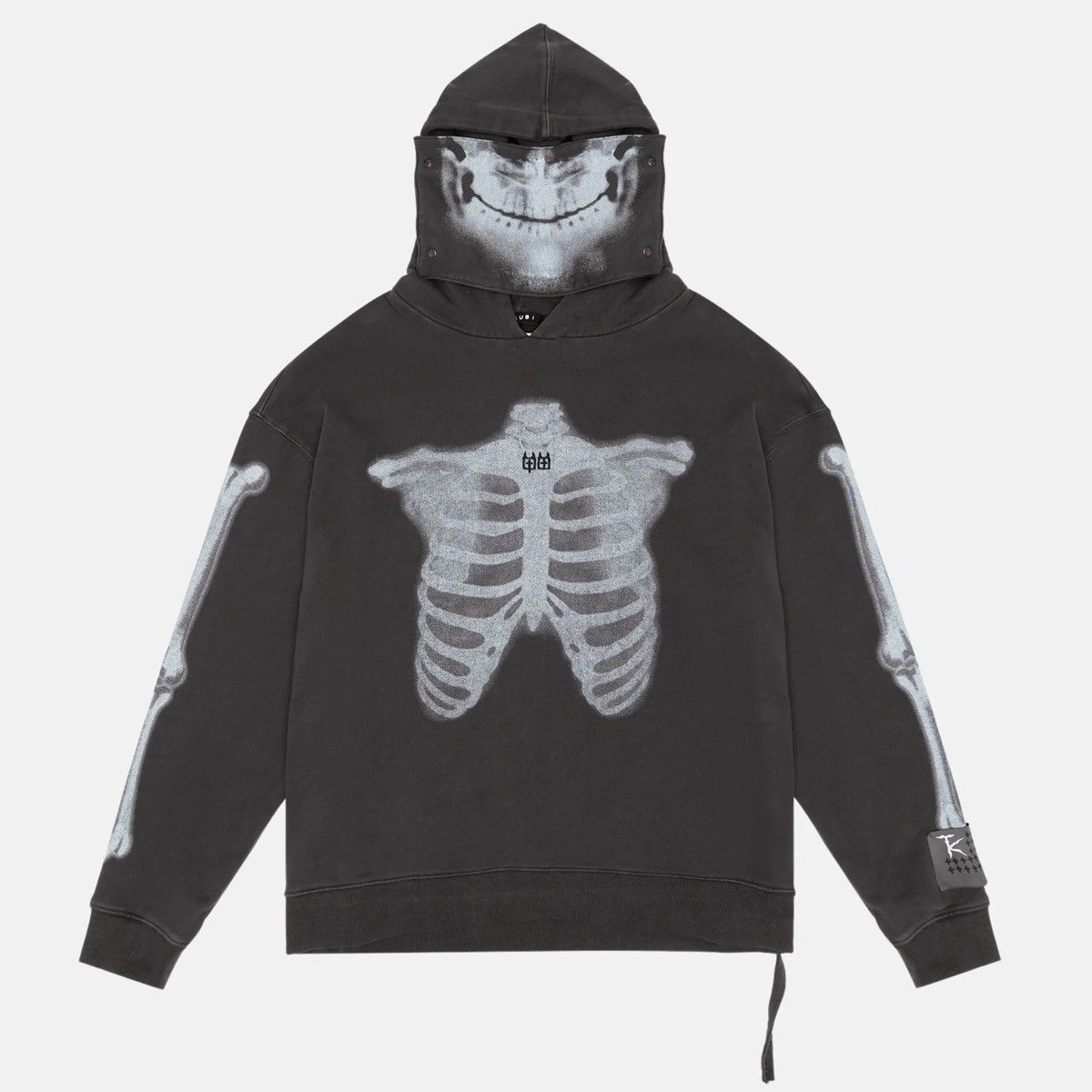 Ksubi × Trippie Redd Skeleton Biggie Hoodie Size US XS / EU 42 / 0 - 18 Thumbnail