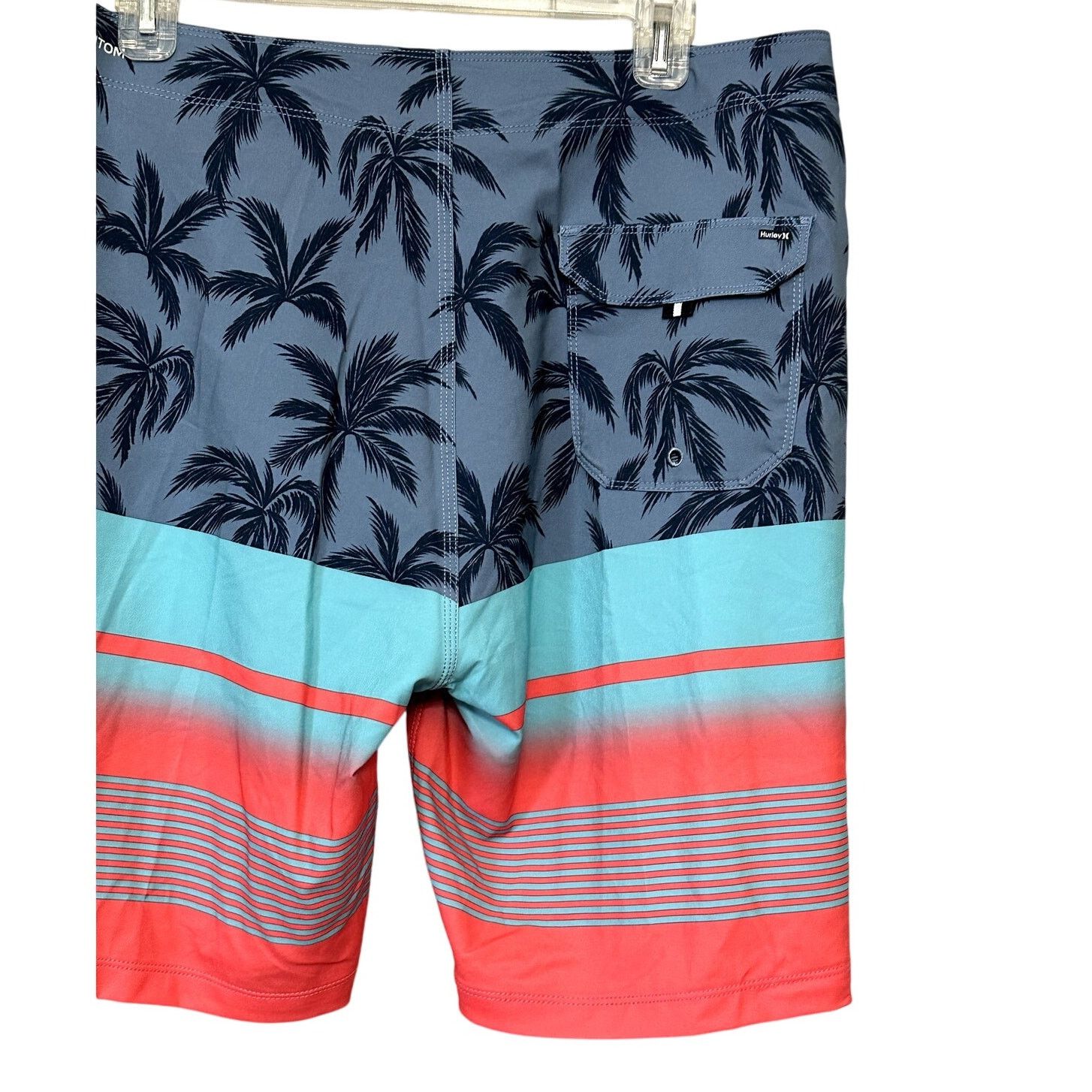Hurley Hurley Board Shorts Palm Tree Phantom Multicolor M 30 NWT Size US 30 / EU 46 - 6 Thumbnail