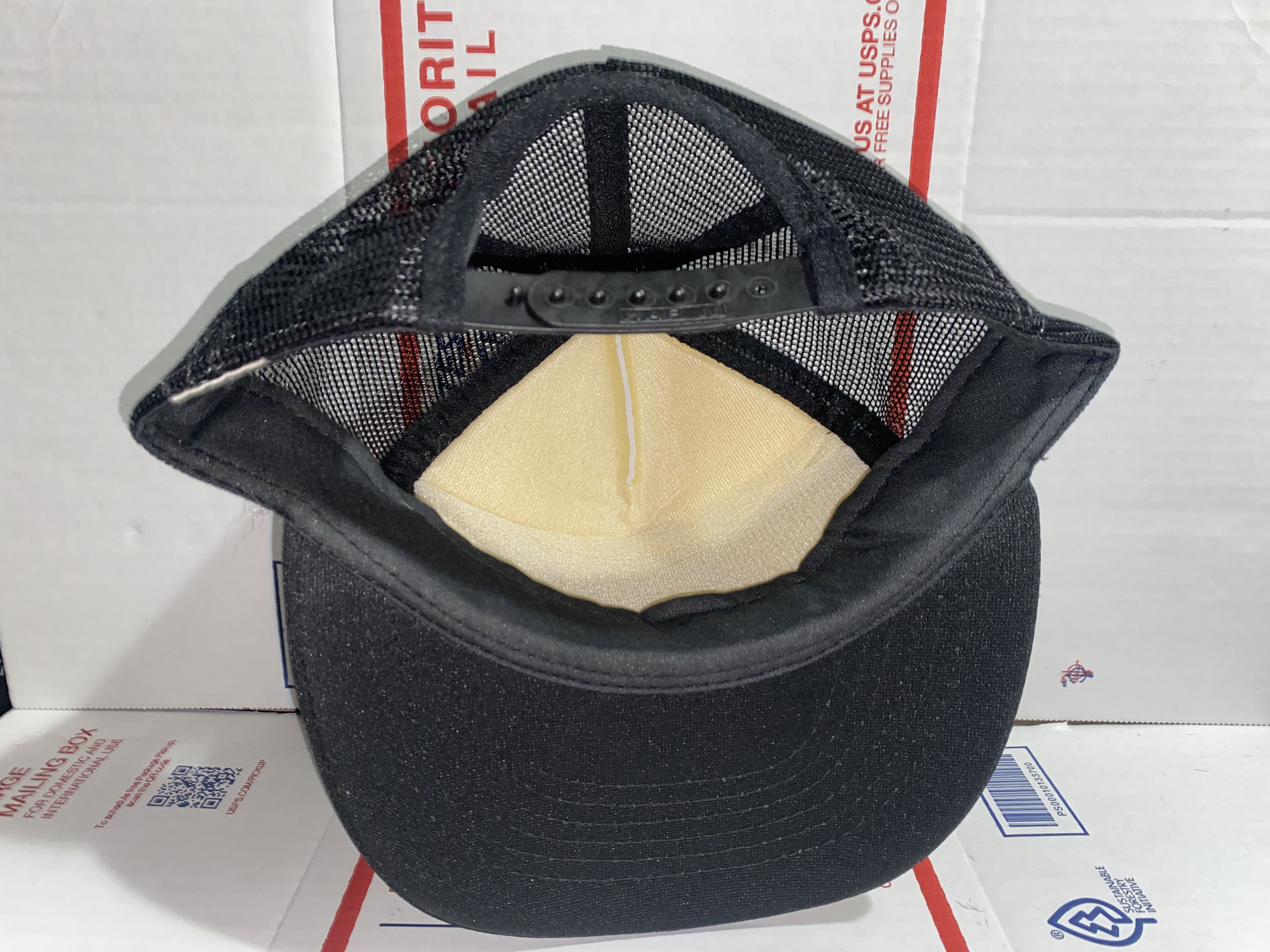Vintage vtg Black & Decker Piranha Carbide Saw Blade trucker Hat Cap Size ONE SIZE - 5 Thumbnail