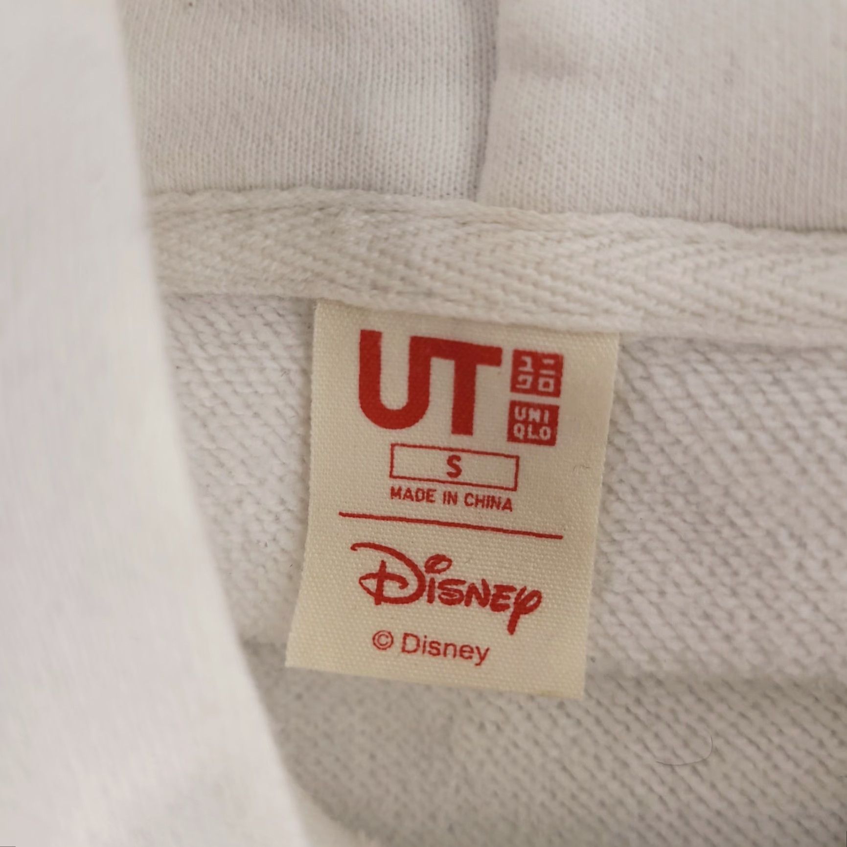 Uniqlo Uniqlo Mickey Hoodie Womens Small White Disney Sweatshirt Graphic Size S / US 4 / IT 40 - 5 Thumbnail
