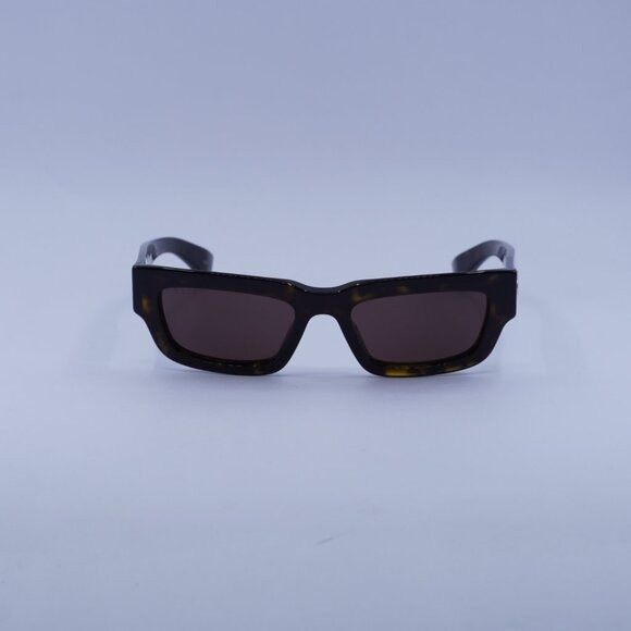 Gucci Gucci GG1838S 002 Sunglasses Dark Havana Cat Eye Frame Size ONE SIZE - 2 Thumbnail