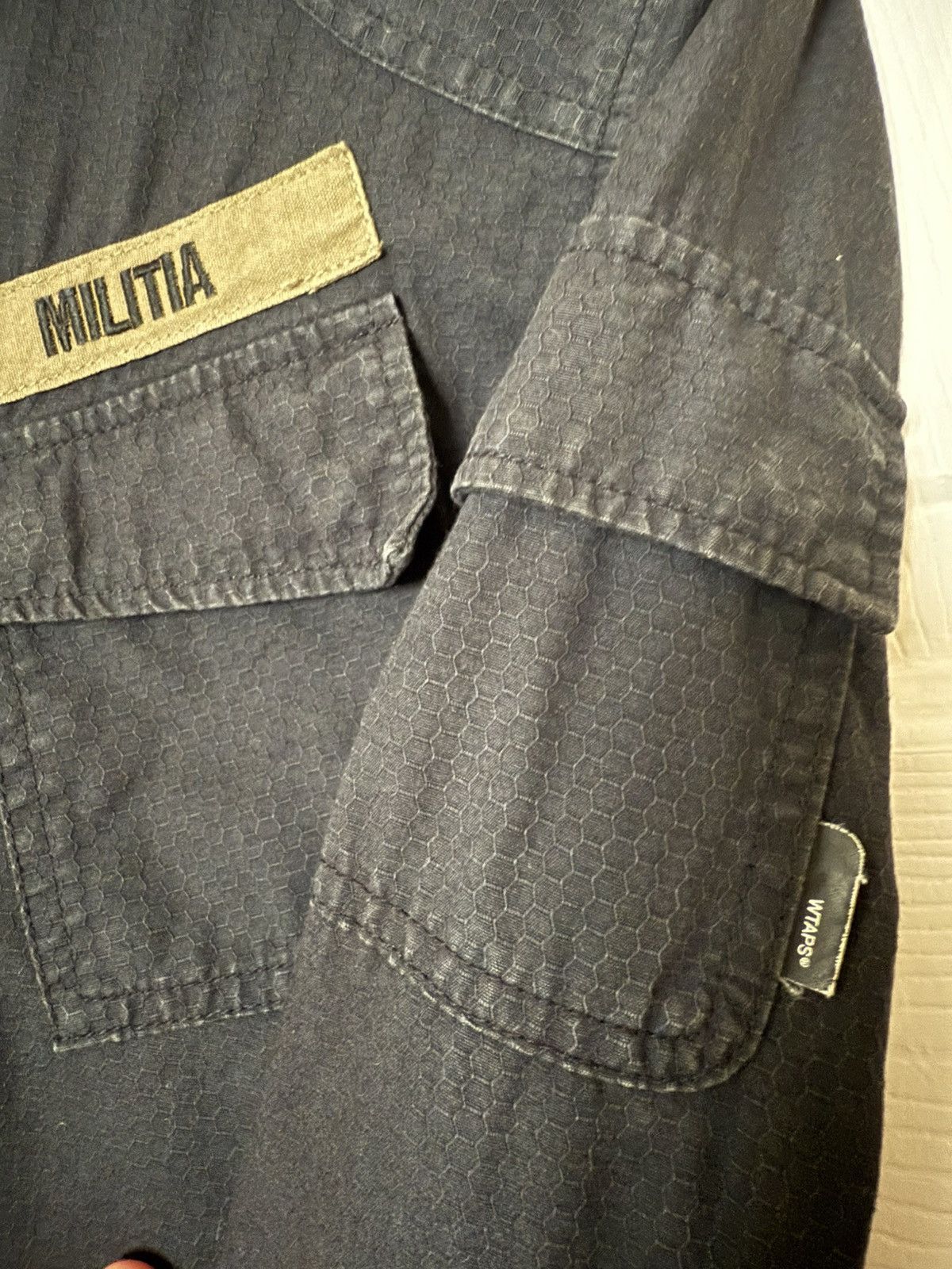 Wtaps WTAPS Military Shirt x Honeyee Collab Size US M / EU 48-50 / 2 - 3 Thumbnail