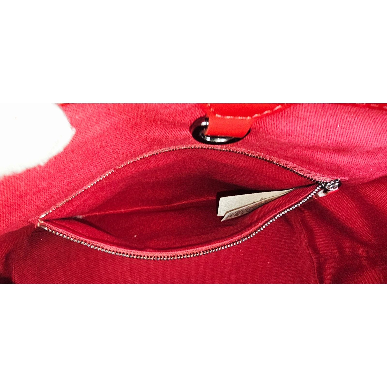 Burberry Burberry Red Nova Check Coated Canvas/Vinyl Tote Size ONE SIZE - 14 Thumbnail