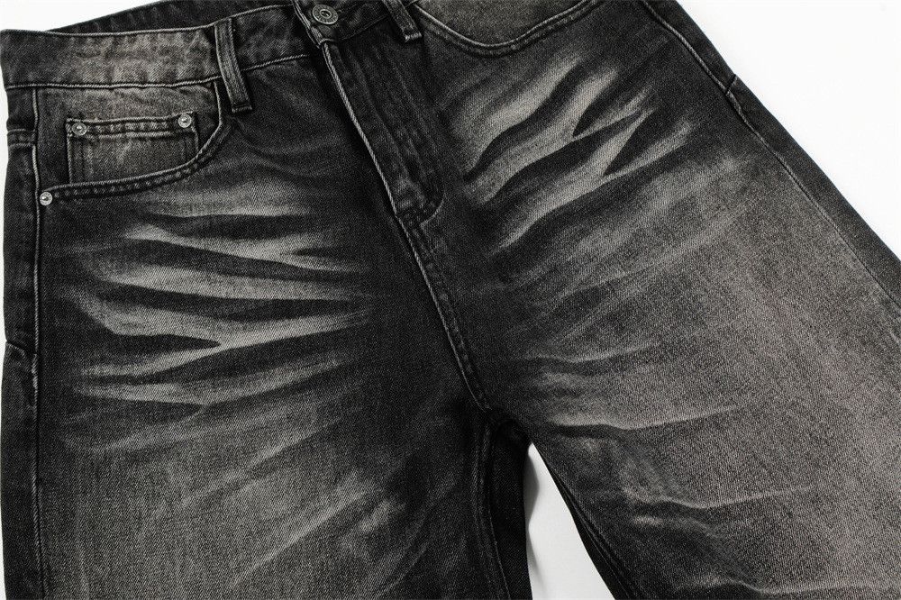 Vintage Men's Retro Punk Distressed Ombré Wide-Leg Jeans Size US 32 / EU 48 - 4 Thumbnail