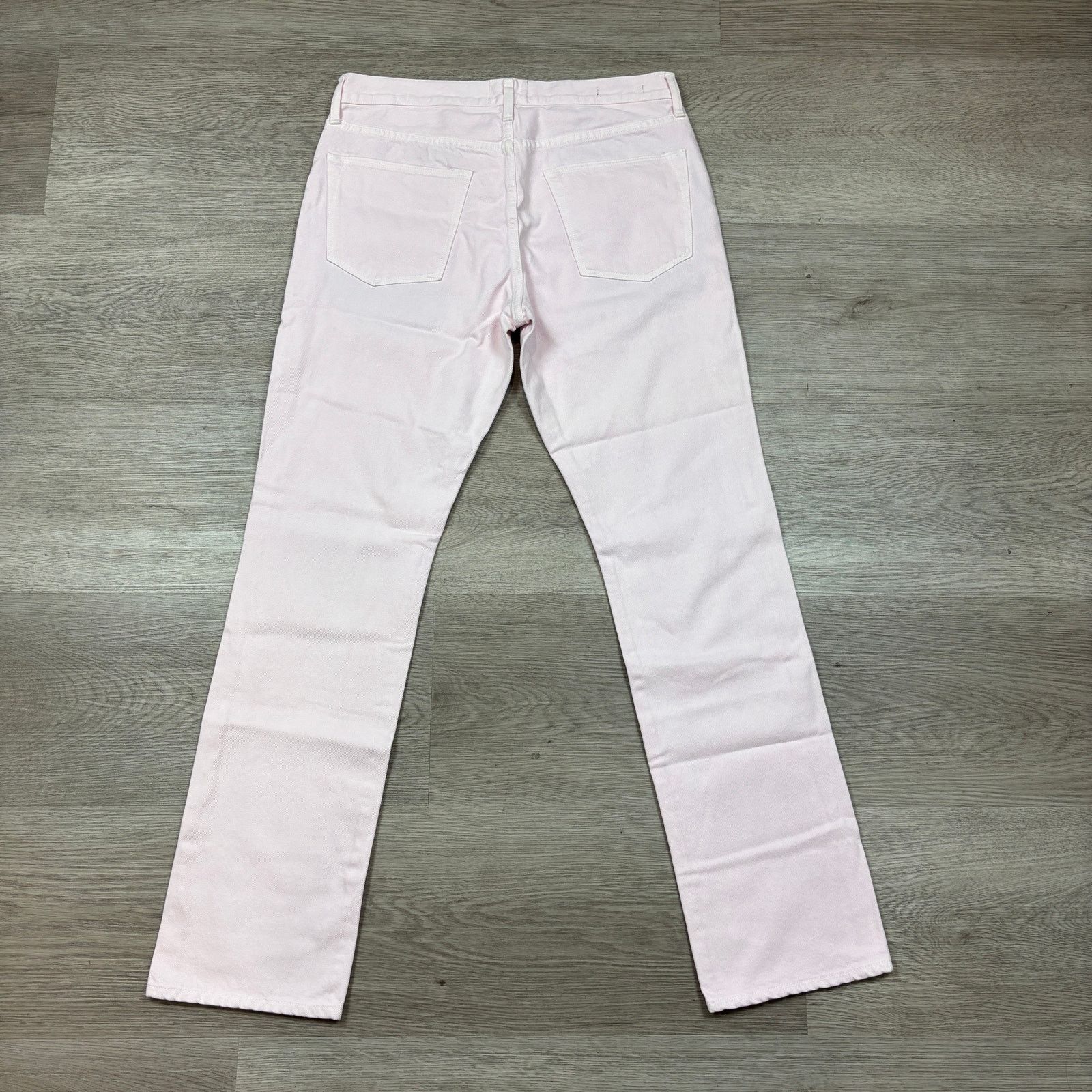 Sid Mashburn $150 Sid Mashburn Slim Straight Jeans Light Pink Men's 33x32 Size US 33 - 3 Thumbnail