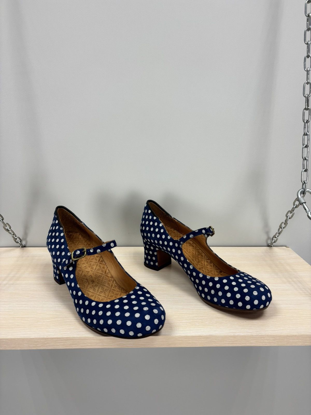 Other Womens heels Chie Mihara Size 38 Color Blue Size US 7 / IT 37 - 2 Thumbnail