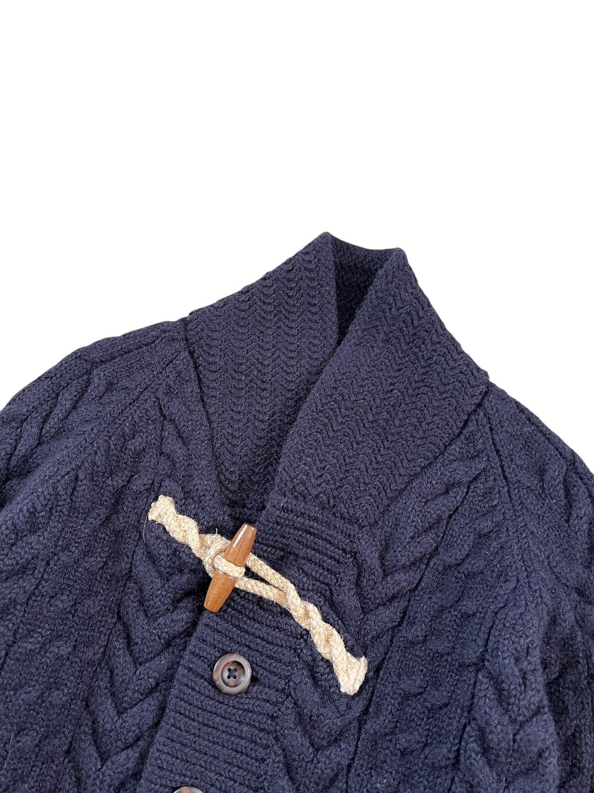 Nigel Cabourn Nigel Cabourn Toggle Shawl-Collar Cardigan Sweater Size US XS / EU 42 / 0 - 3 Thumbnail