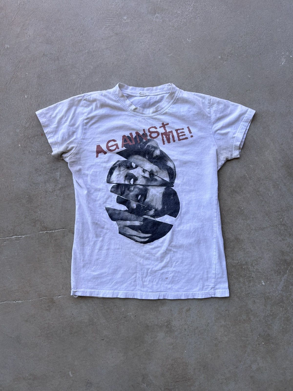 Band Tees × Vintage Y2K Rare Against Me Punk Rock T Shirt Size US M / EU 48-50 / 2 - 1 Thumbnail