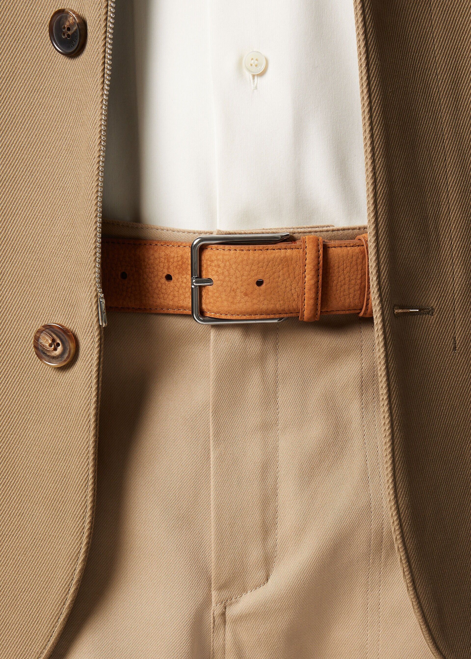 Loro Piana os11x0426 FAR1400 Size: OS / Mayfair Belt in Bon Ton Brown Size ONE SIZE - 3 Thumbnail