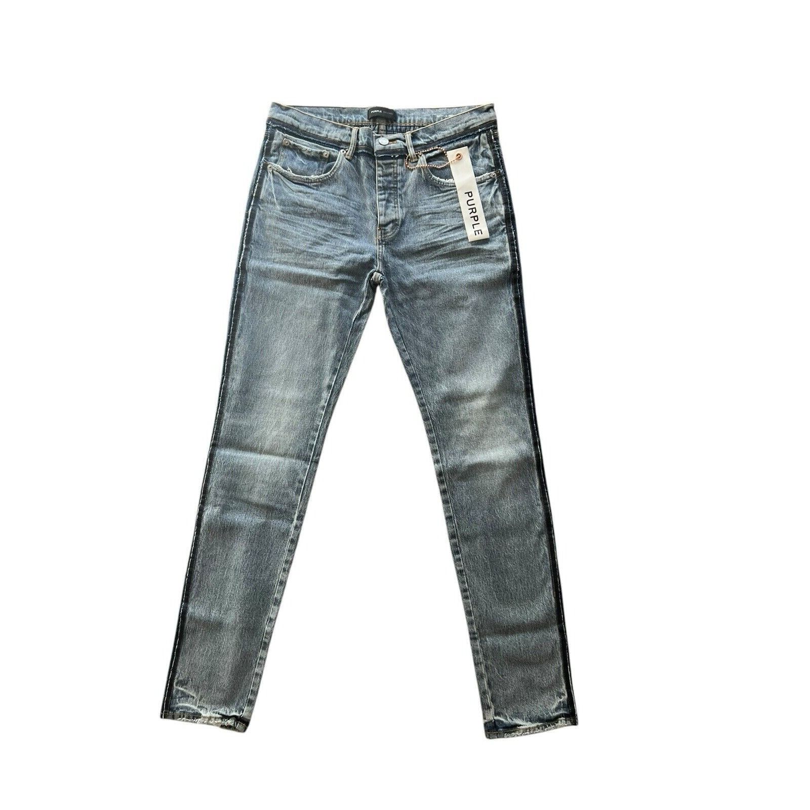Purple Brand Purple Brand Jeans Mens Shadow Skinny P001 Blue Size 38/34 Size US 38 / EU 54 - 1 Thumbnail