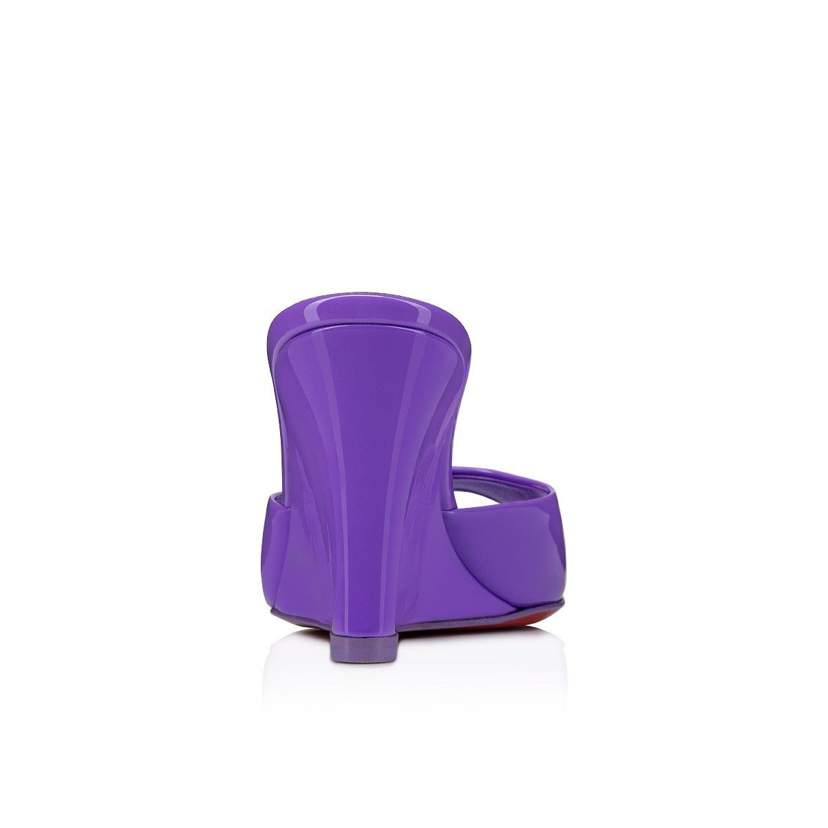 Christian Louboutin o1s1wg111224 Me Dolly Zeppa in Purple Size US 7 / IT 37 - 3 Thumbnail