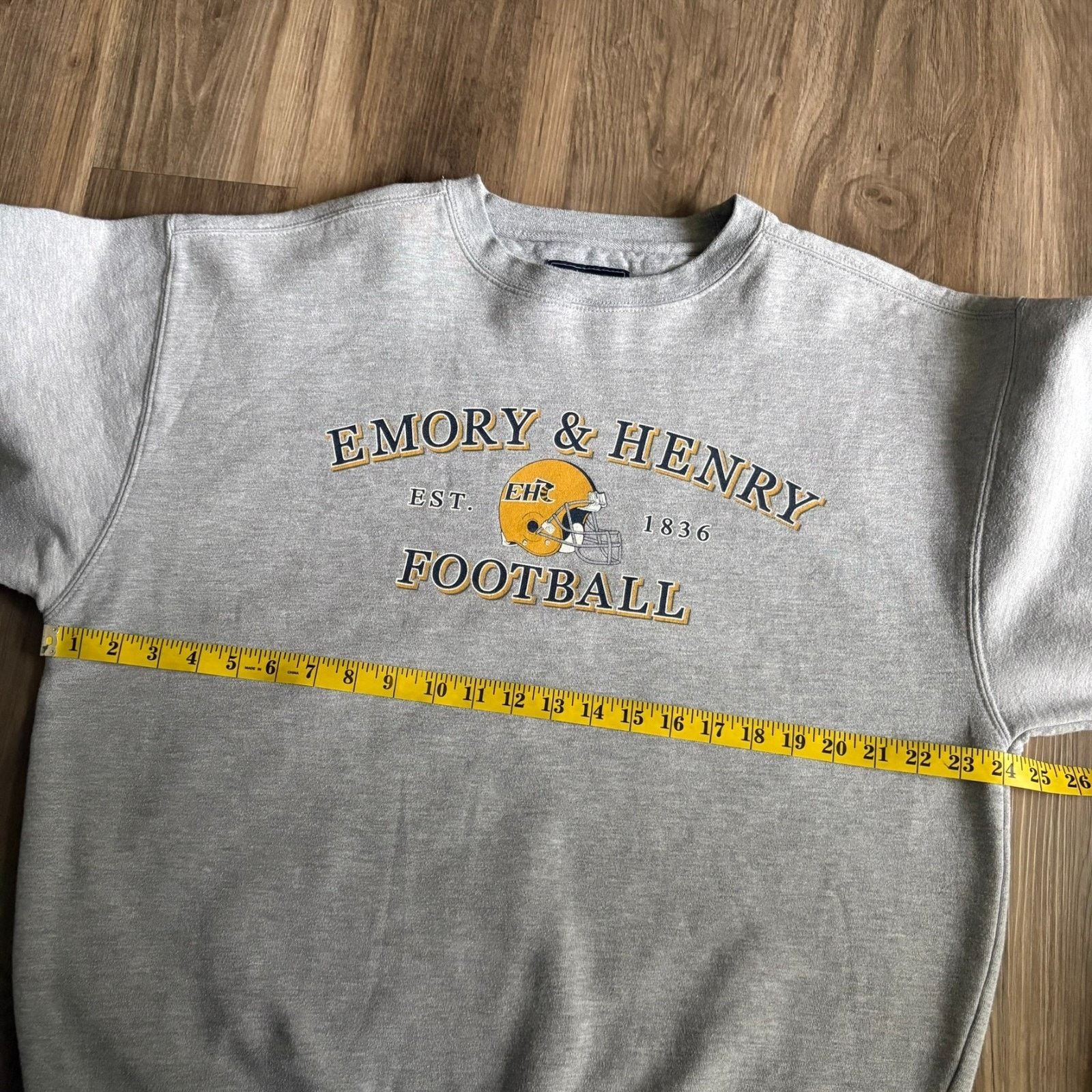 Vintage Vintage Emory & Henry College Sweatshirt Men's Size L Size US L / EU 52-54 / 3 - 4 Thumbnail