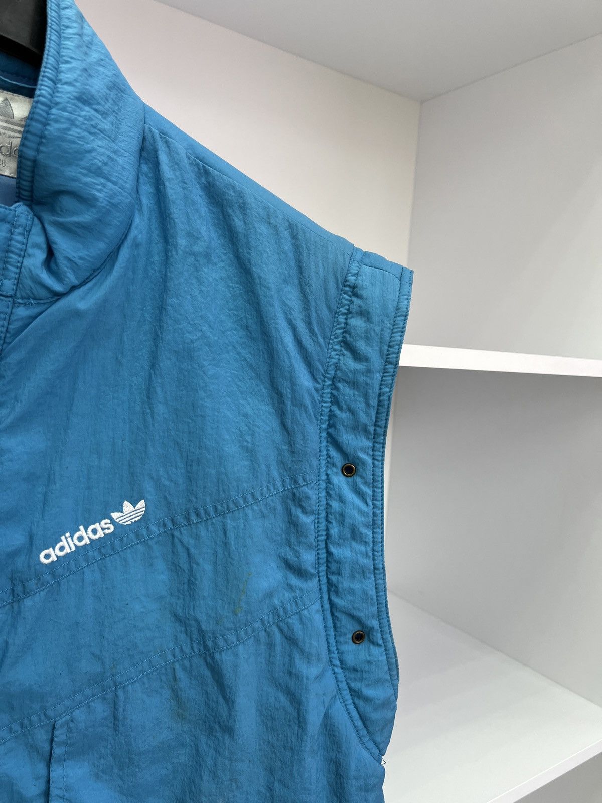 Adidas × Designer × Vintage Vintage 90’s Adidas Nylon Vest Size US XS / EU 42 / 0 - 6 Thumbnail