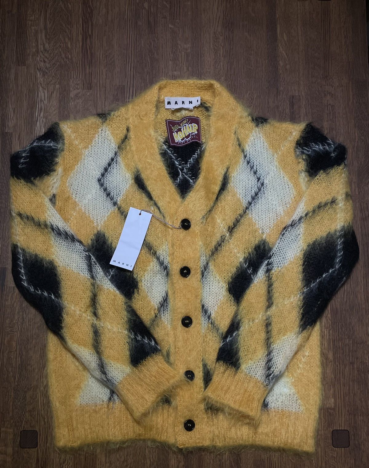 Marni MARNI MOHAIR CARDIGAN Size US M / EU 48-50 / 2 - 2 Thumbnail
