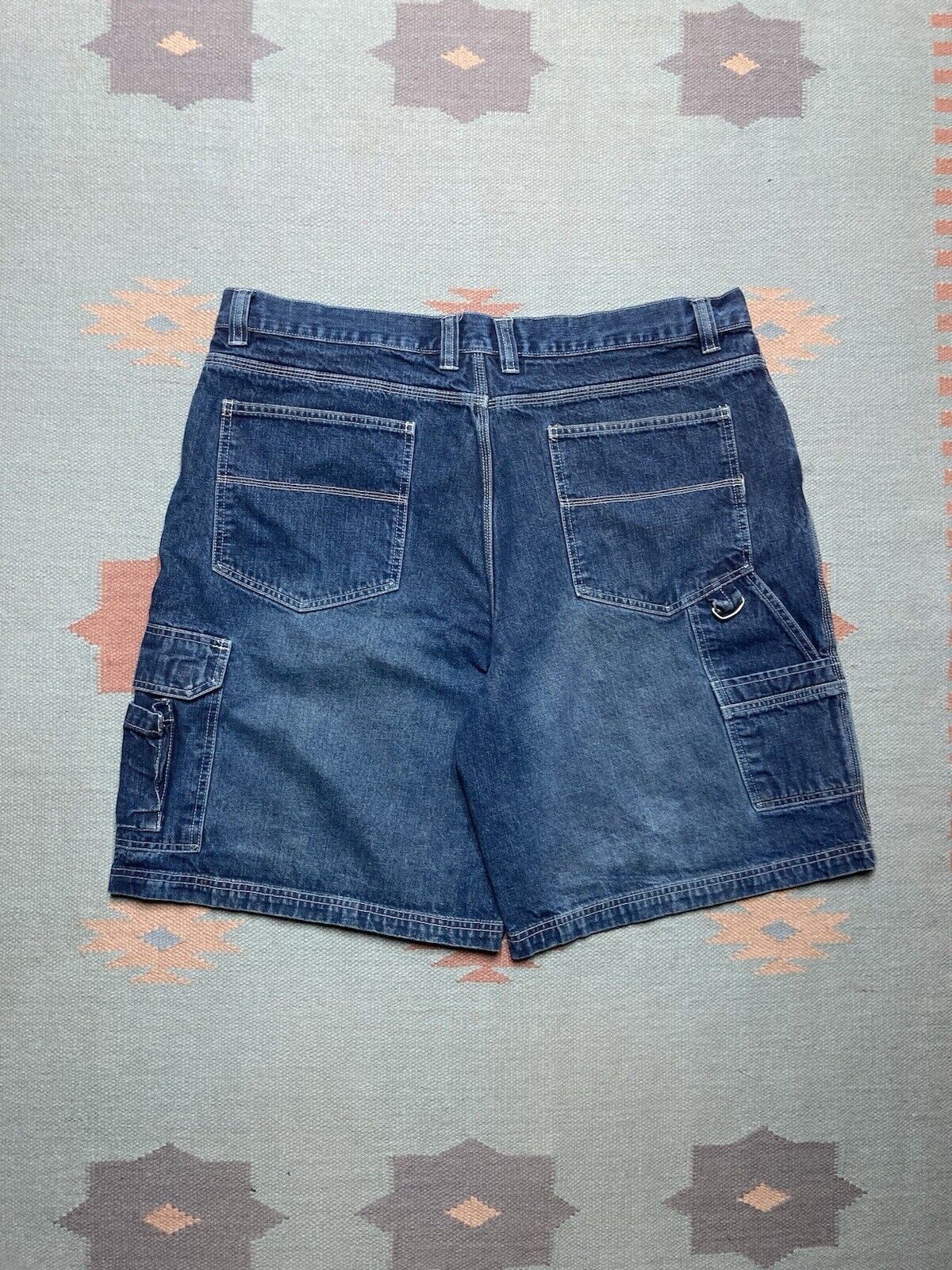 Faded Glory × Vintage y2k baggy jeans shorts jorts cargo carpenter wide skater 40 Size US 40 / EU 56 - 1 Thumbnail