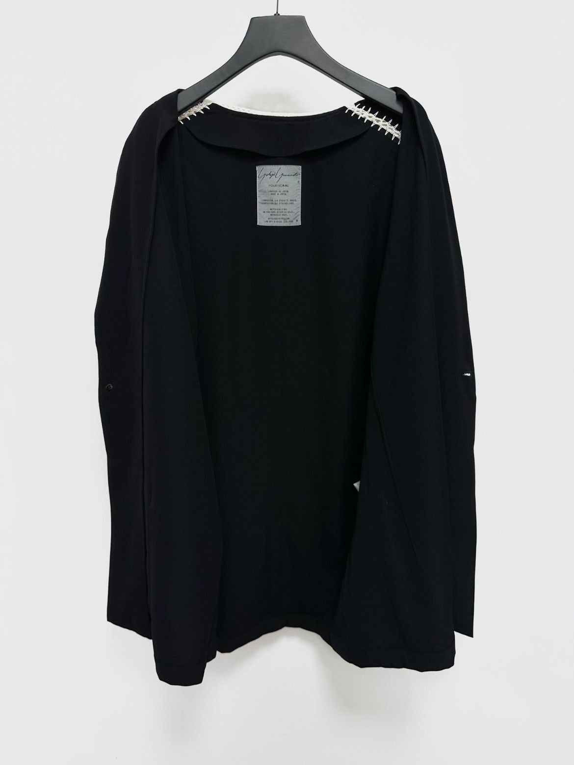 Yohji Yamamoto Yohji Yamamoto Yohji Yamamoto 91SS Hand Stitches Runway Ja Size US M / EU 48-50 / 2 - 3 Thumbnail