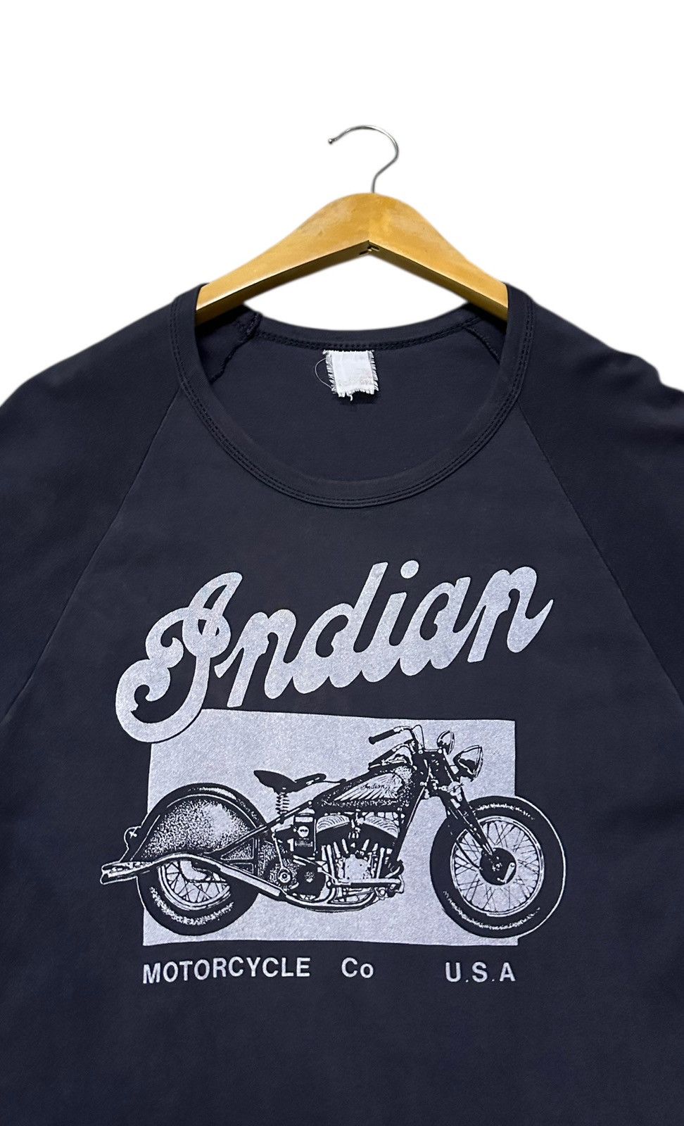 Indian Motorcycle Vintage 80s Indian motorcycle tshirt Size US S / EU 44-46 / 1 - 2 Thumbnail