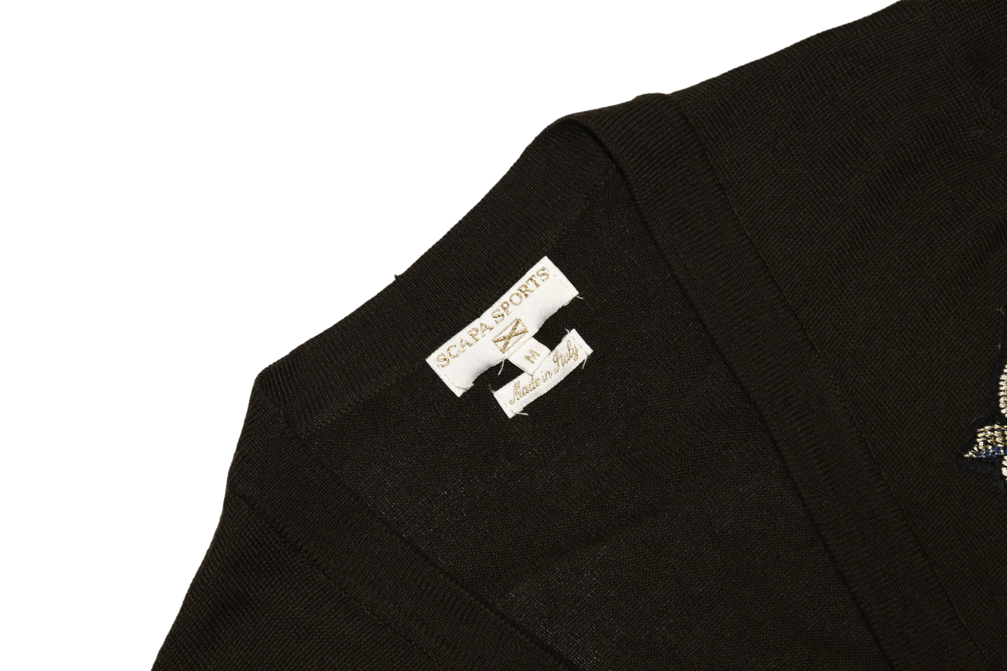 Scapa Sports Scapa Sports Bird Embroidered Wool Blend Open Cardigan Size US M / EU 48-50 / 2 - 9 Thumbnail