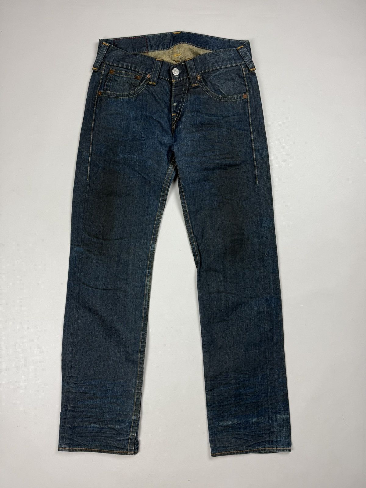 Levi's Levis RED Lot 01M F02 Vintage Men’s Wide Leg Cowboy Jeans Size US 30 / EU 46 - 1 Thumbnail