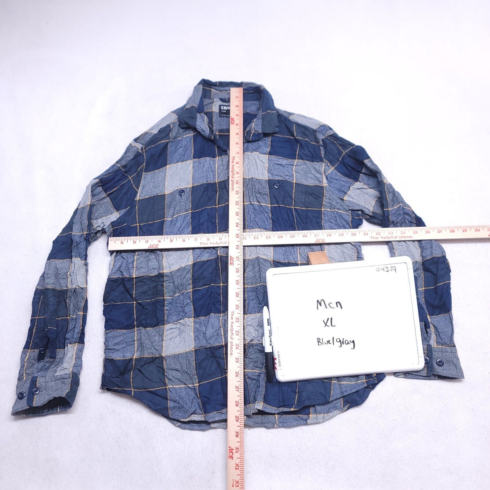Express Express Buffalo Check Flannel Button Up Shirt Mens Size XL Size US XL / EU 56 / 4 - 6 Thumbnail