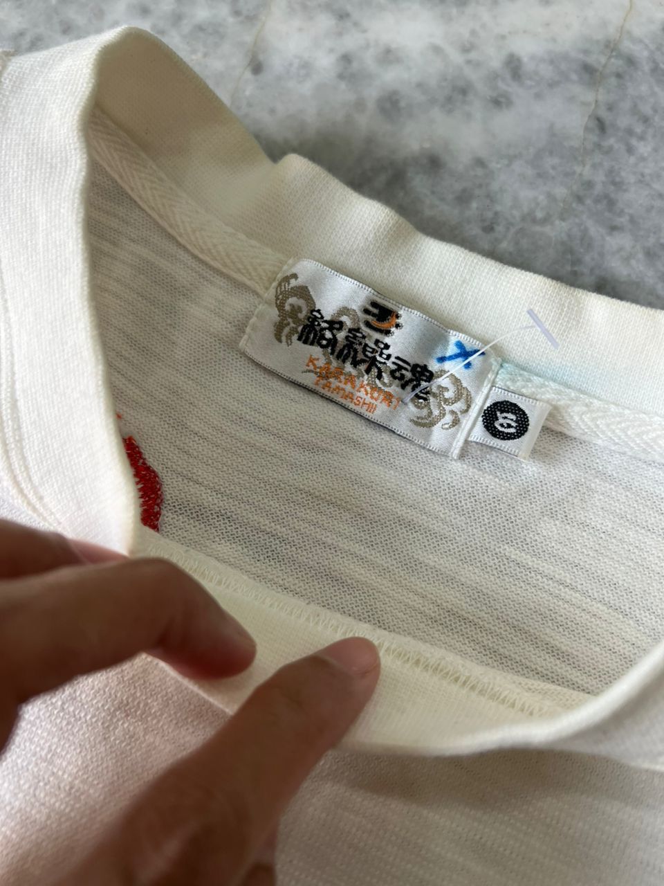 Japanese Brand Karakuri Tamashi Embroidered Shirt Size US M / EU 48-50 / 2 - 7 Thumbnail