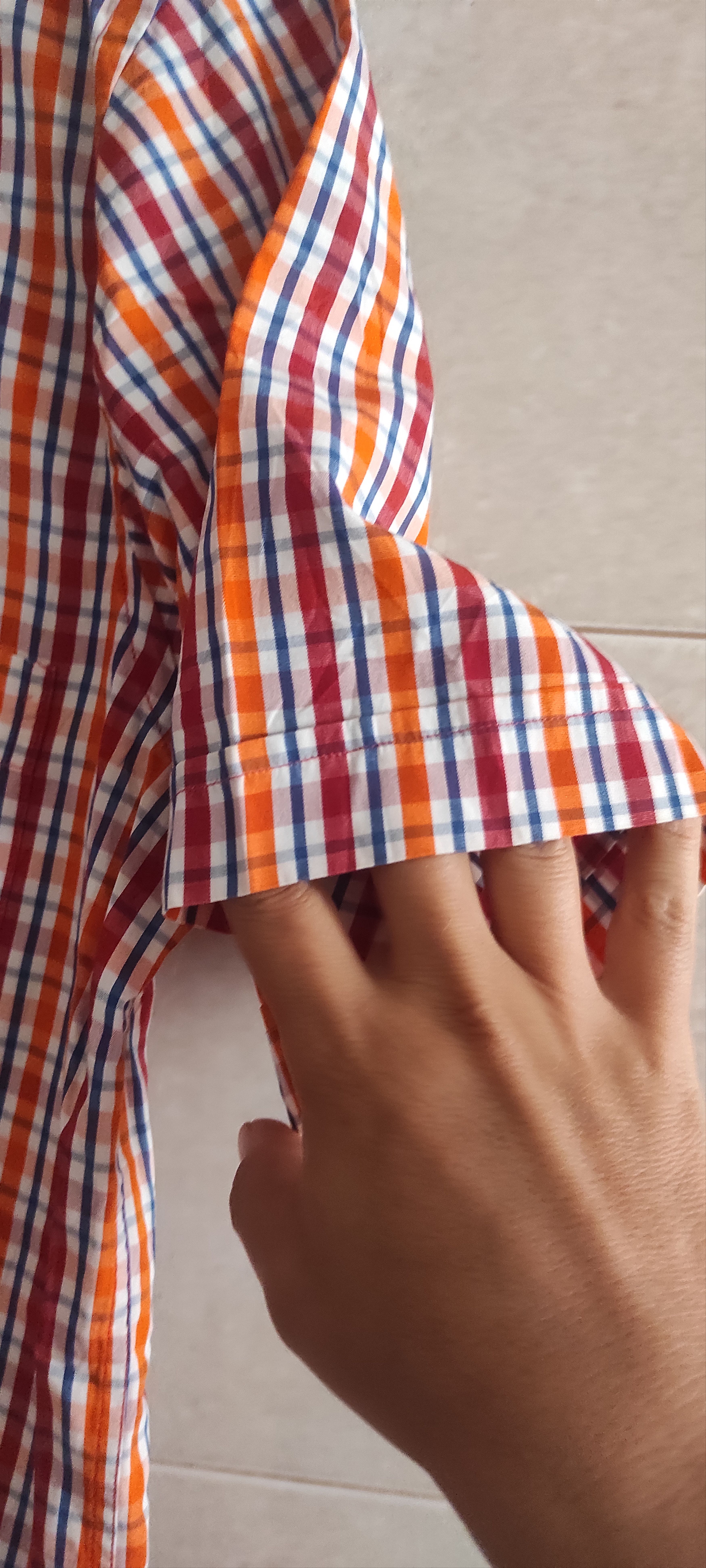 Paul & Shark Paul & Shark Mens Gingham Short Sleeve Shirt M Size US M / EU 48-50 / 2 - 7 Thumbnail