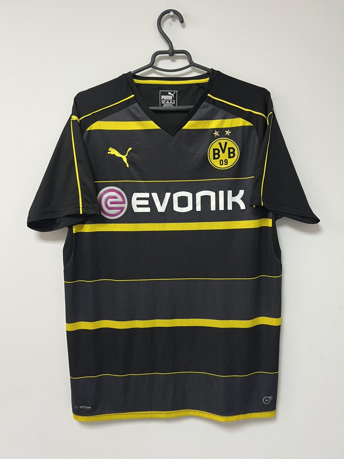 Puma × Vintage Vintage Borussia Dortmund 2016/17 BVB Jersey Puma Shirt XL Size US XL / EU 56 / 4 - 2 Thumbnail