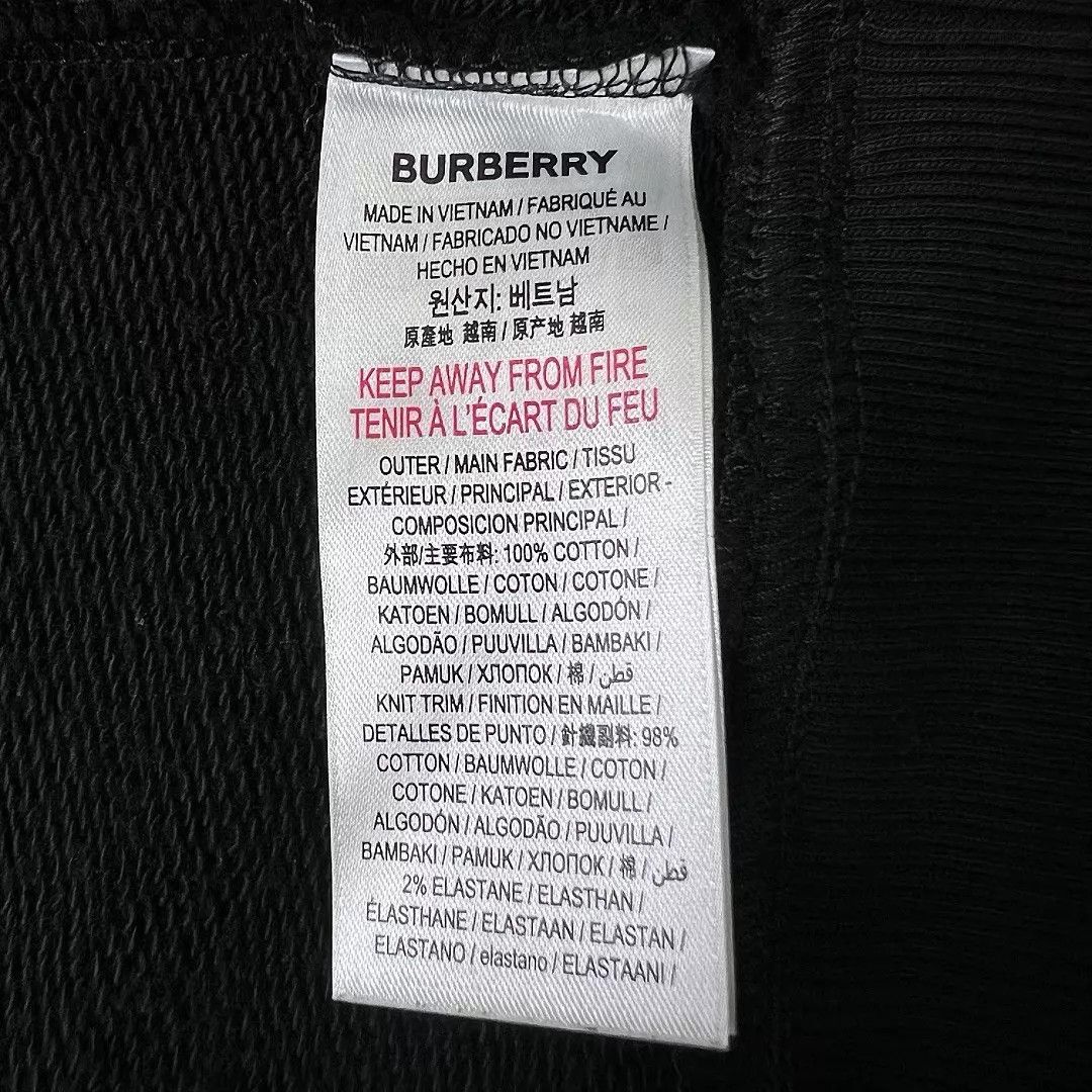 Burberry Burberry Back Logo Print LS Sweatshirt L New Size US L / EU 52-54 / 3 - 6 Thumbnail