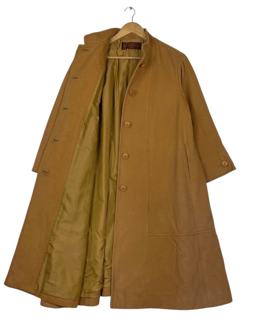 Vintage × Yves Saint Laurent 💥YVES SAINT LAURENT RICH BROWN LONG COAT Size US M / EU 48-50 / 2 - 2 Thumbnail