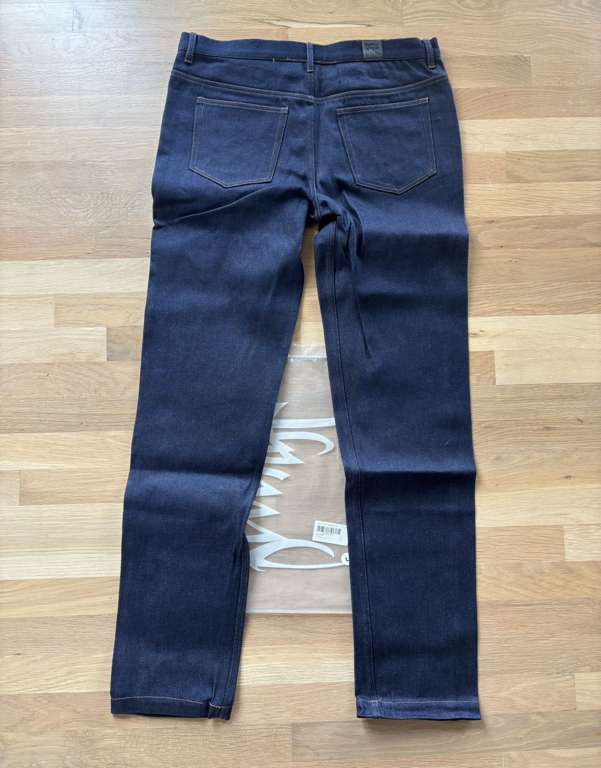 Revenge Revenge Dark Blue Embroidered Denim Size Large Size US 34 / EU 50 - 2 Thumbnail