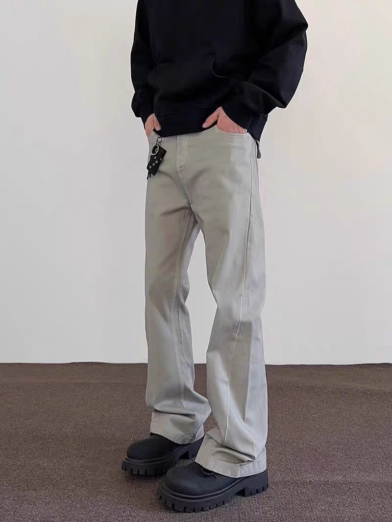 Jean Gray loose casual straight-leg jeans Size US 34 / EU 50 - 3 Thumbnail