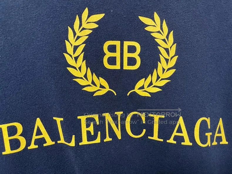 Balenciaga Balenciaga Blue Wheat Charity T-shirt. Size US XS / EU 42 / 0 - 4 Thumbnail